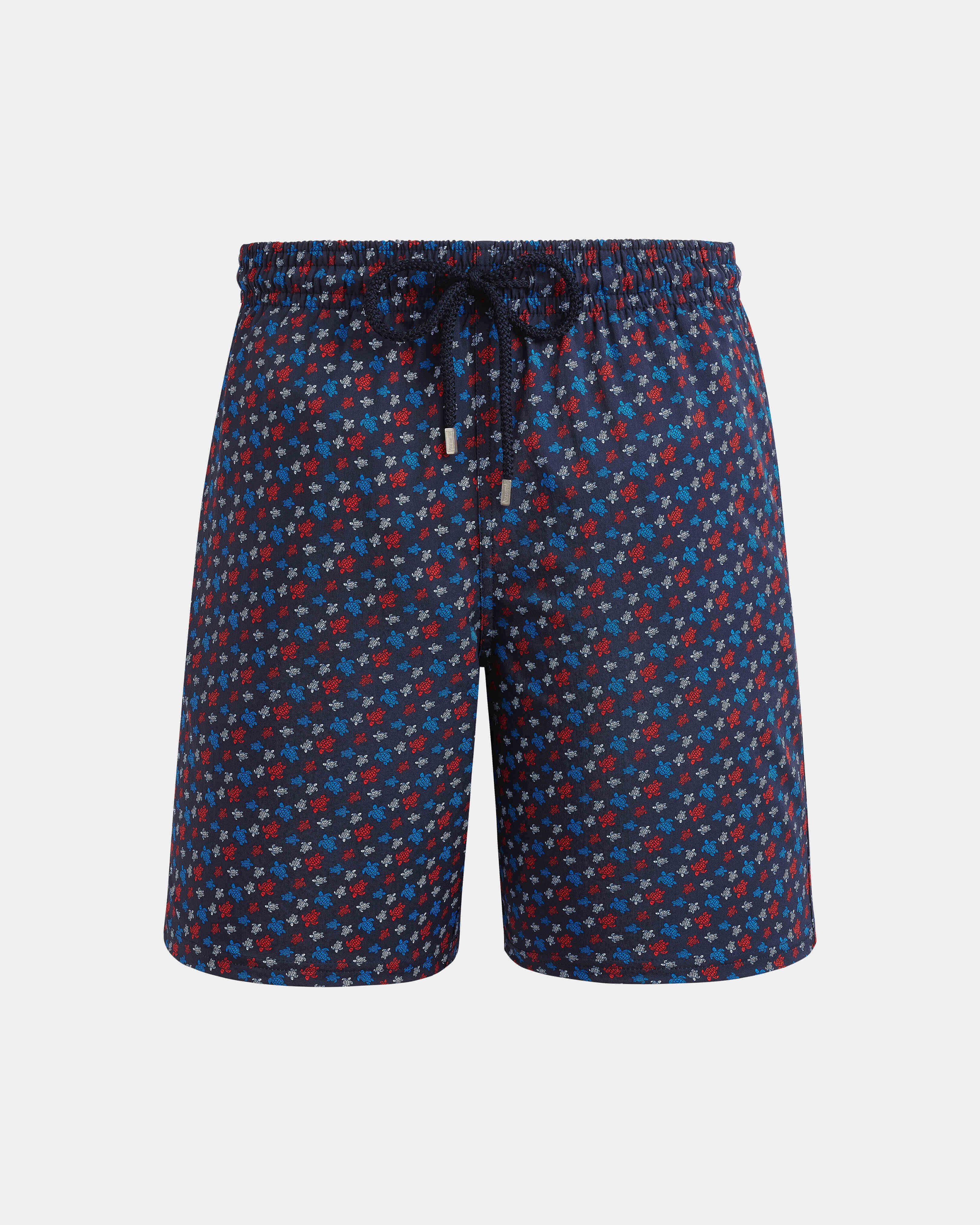 Lange Micro Ronde Des Tortues Rainbow Stretch-Badeshorts für Herren MARINEBLAU front view