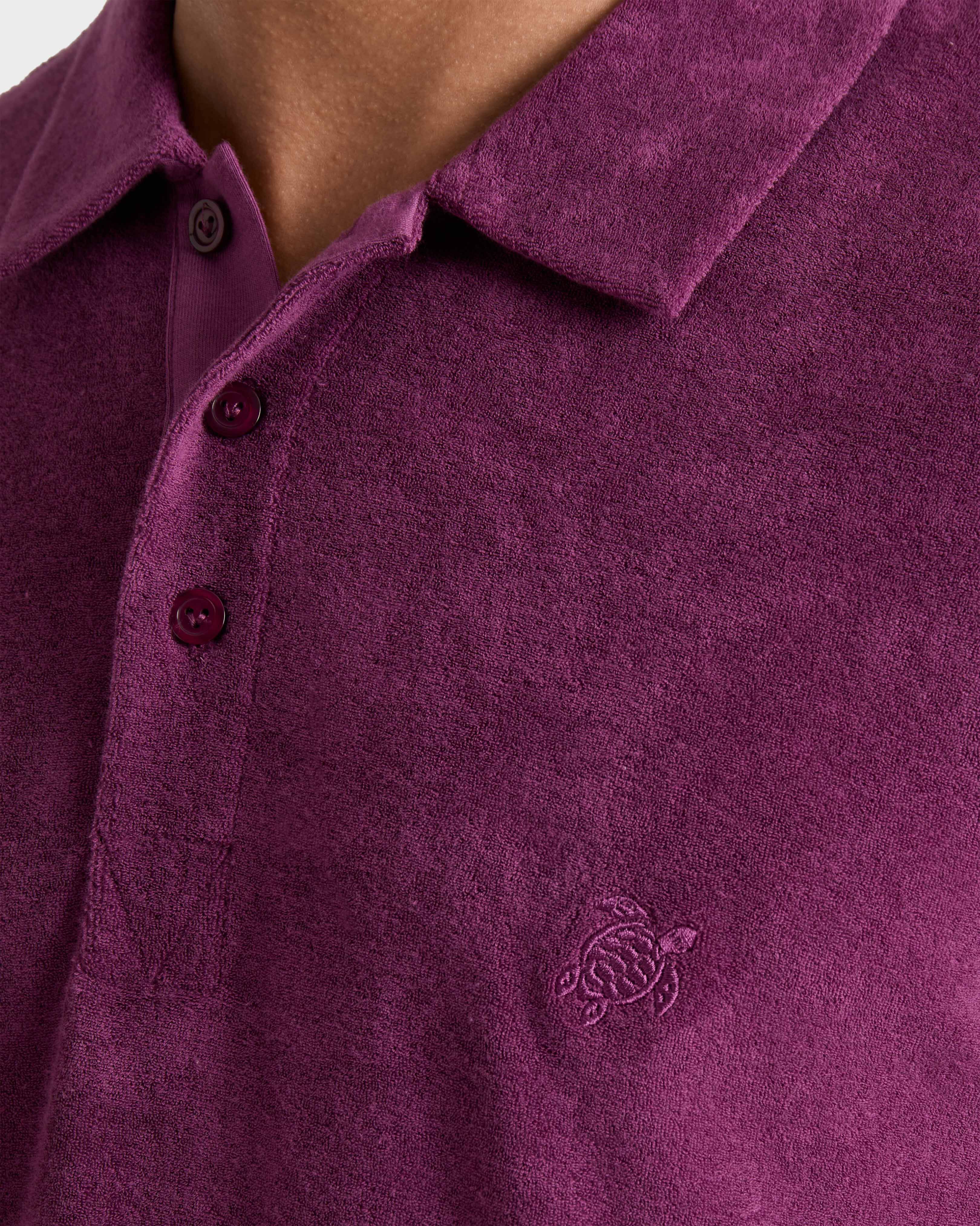 Solid Frottee-Polohemd für Herren KERALA supp1 view