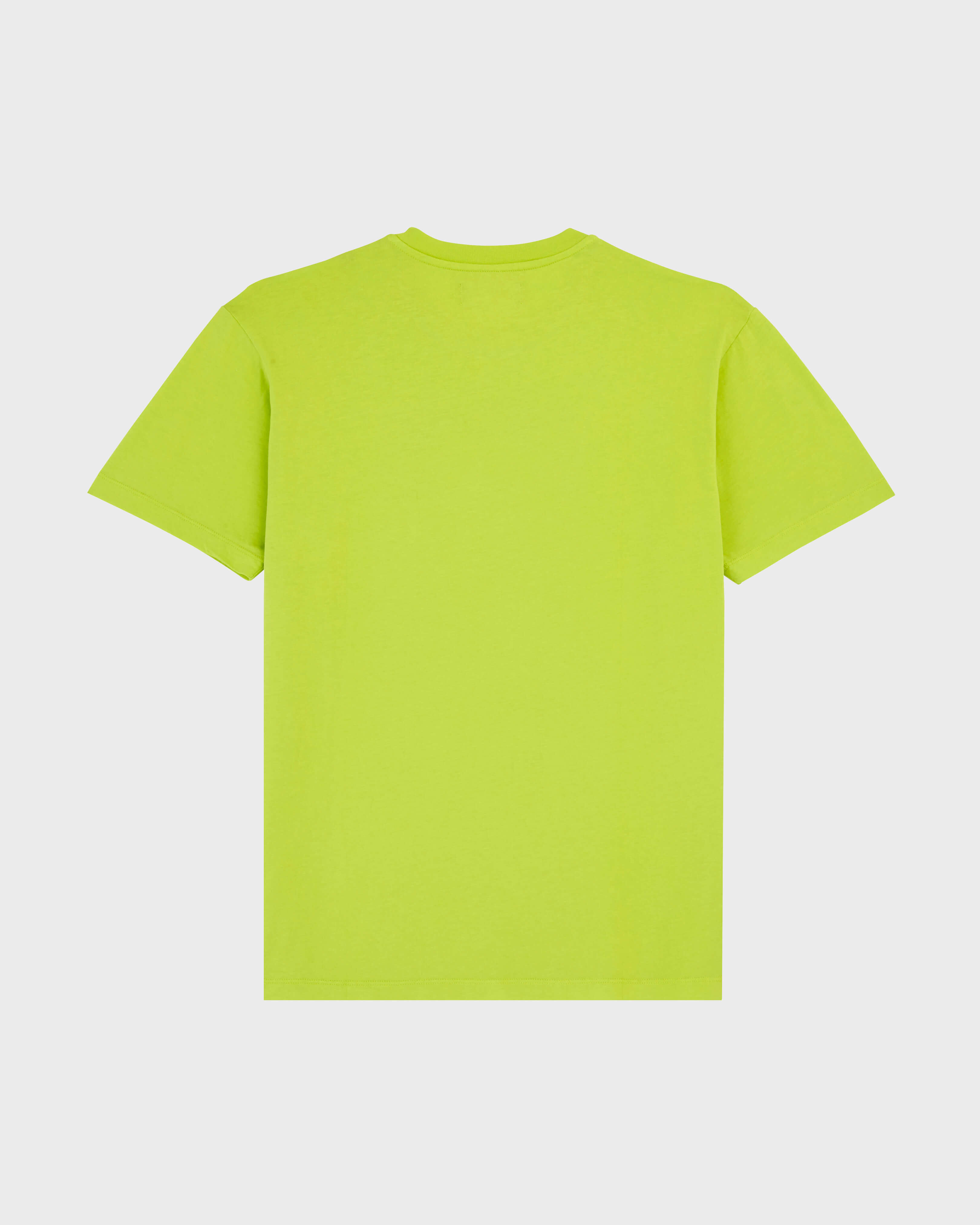 Gomy Baumwoll-T-Shirt mit aufgedrucktem Logo für Herren LEMONGRASS back view
