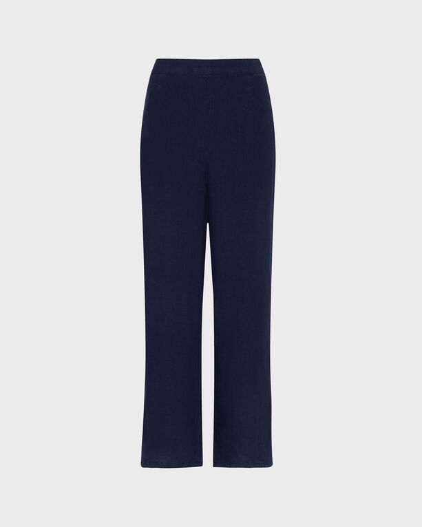 Vilebrequin - Women Linen Comfort Pants Solid - Pant - Louizon - Blue - Size XS