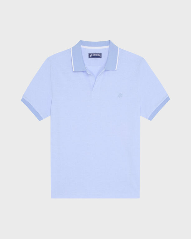 Vilebrequin - Men Organic Cotton Colour Changing Polo Shirt - Polo - Palatin - Blue - Size L
