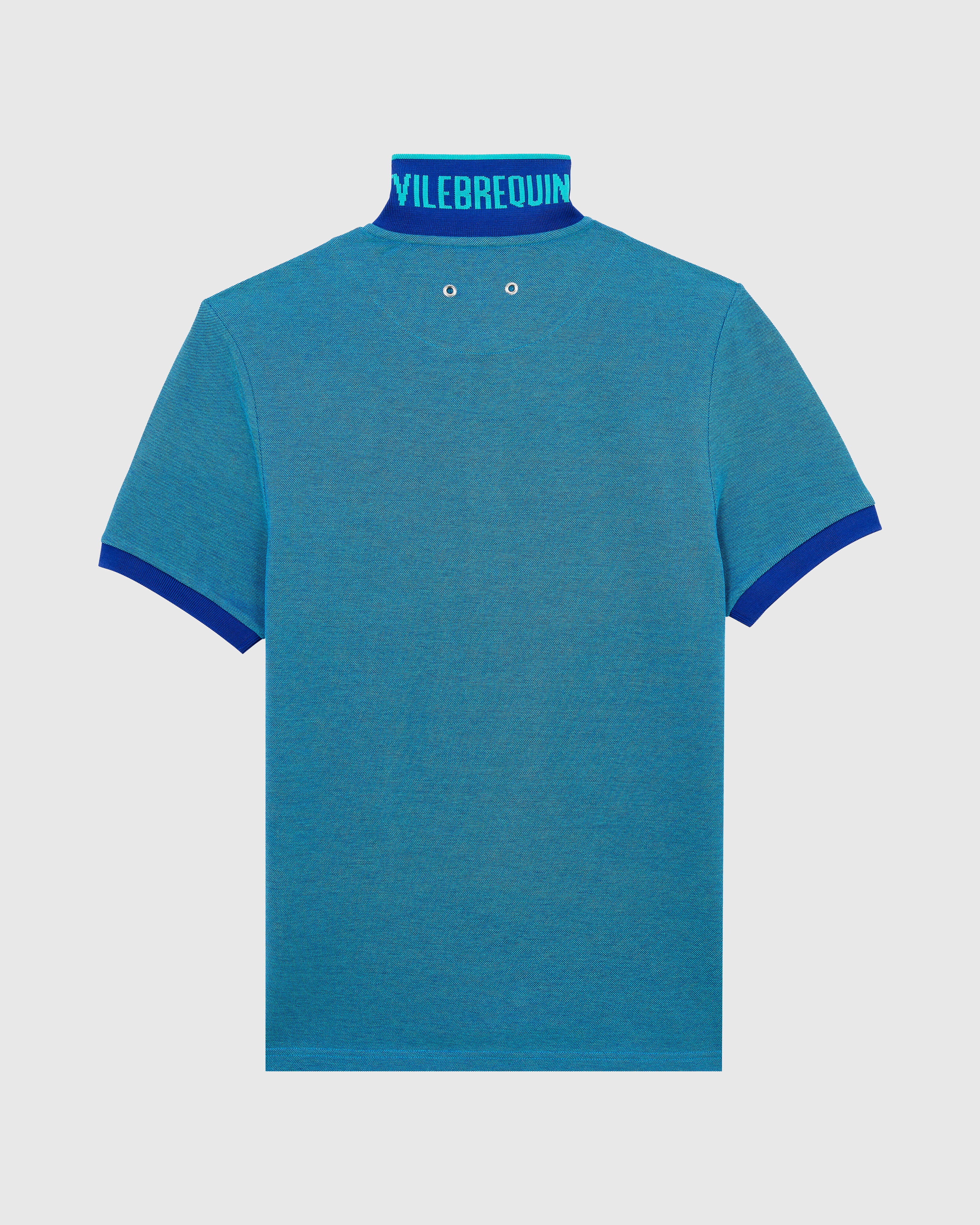 Men Organic Cotton Colour Changing Polo Shirt MARRAKECH back view