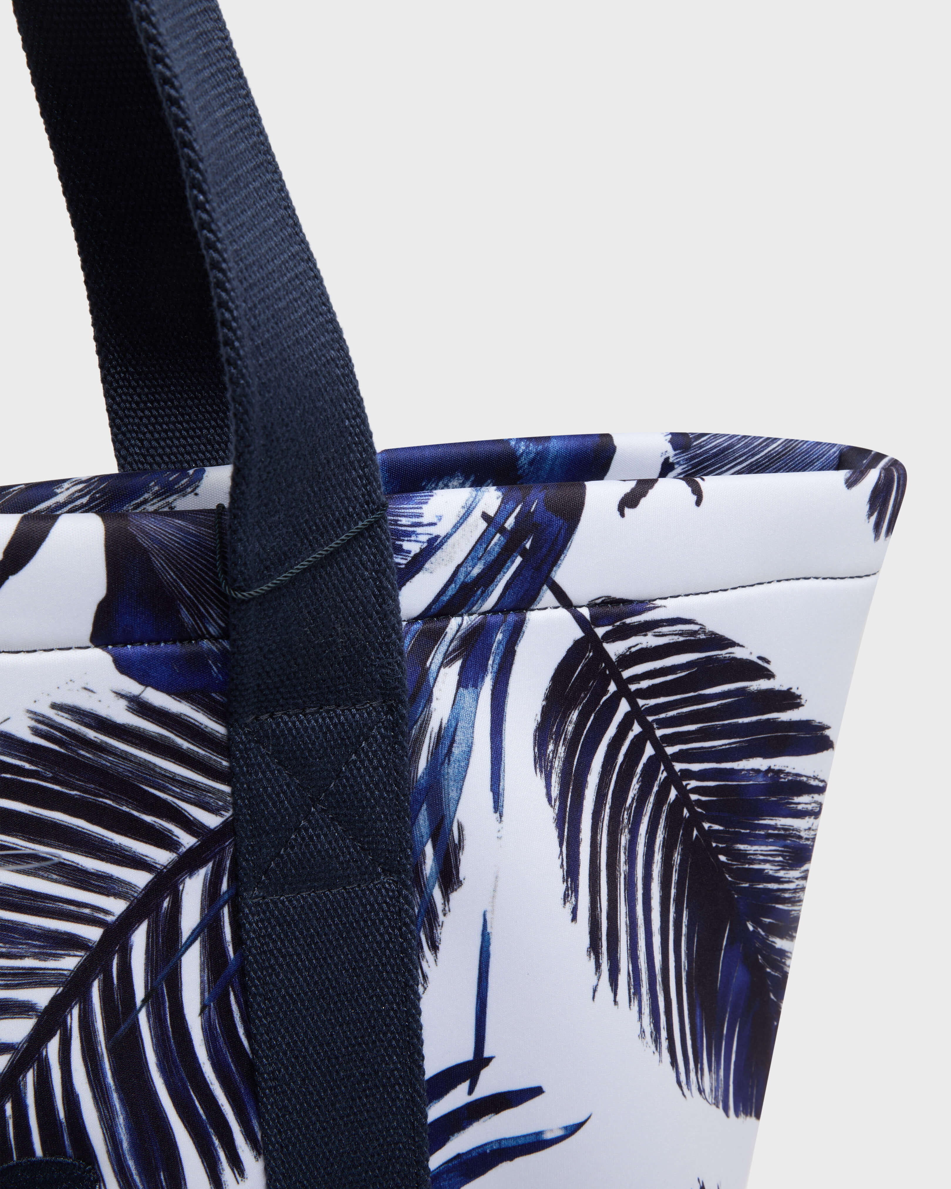Bolsa de playa de neopreno con estampado Papagaio BLANCO look2 view