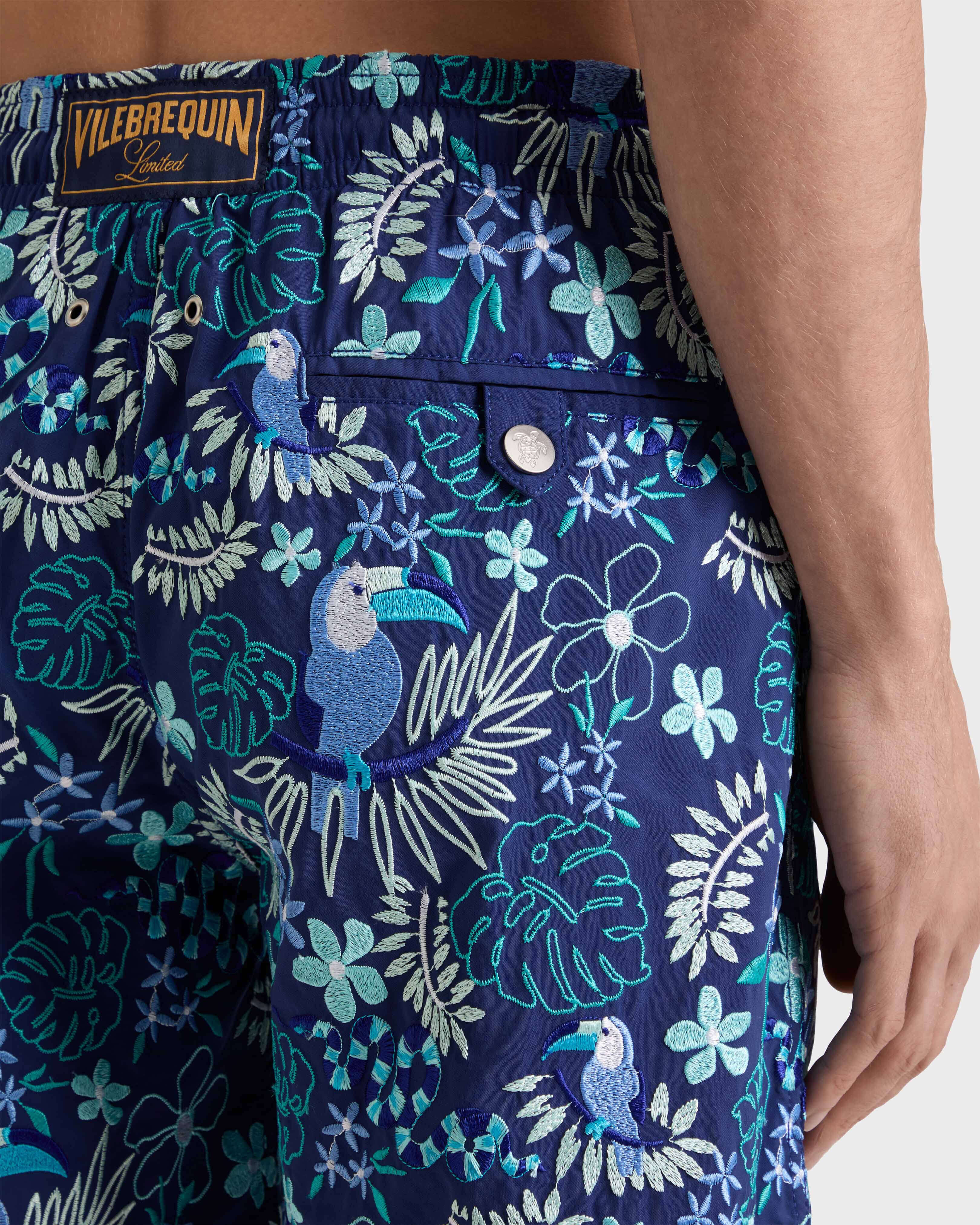 Pantaloncini mare uomo ricamati Papel de Embrulho - Edizione limitata INK supp1 view