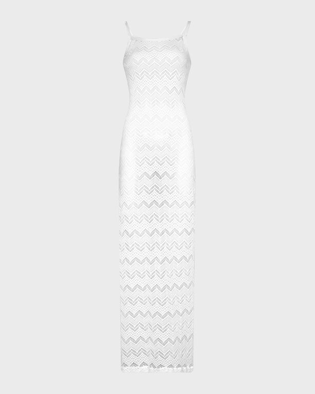 Vilebrequin - Women Long Mesh Dress - Dress - Lisanna - White - Size L