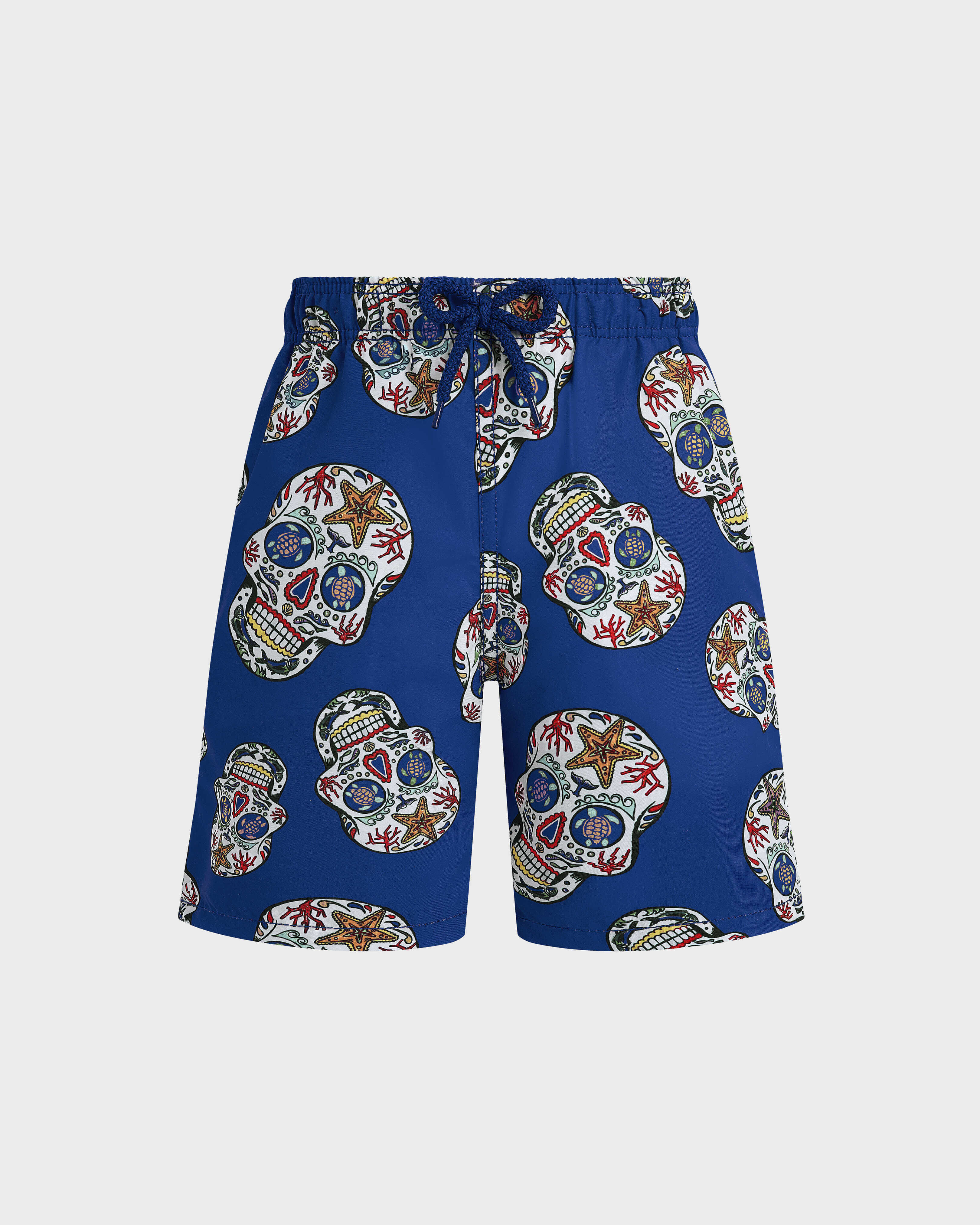 Boys Stretch Swim Shorts Día de Muertos PALACE front view
