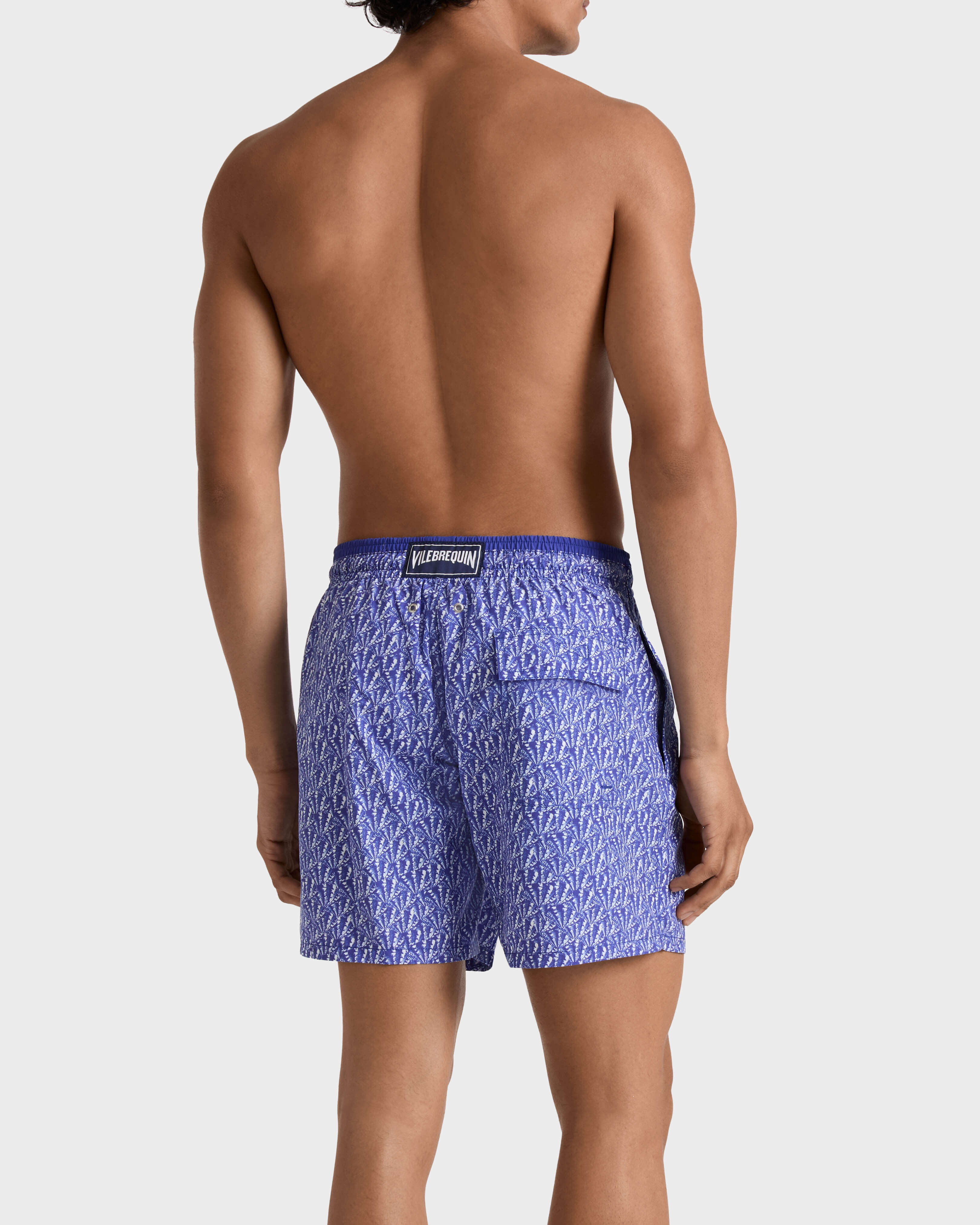 Maillot de bain homme Graphic Shells VERSAILLES backworn view