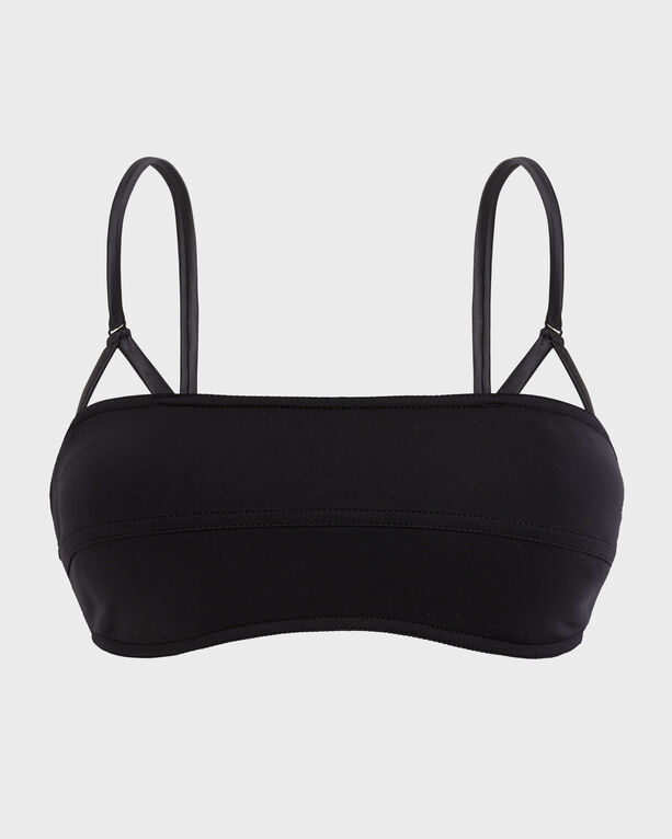 Vilebrequin - Women Sculpting Bralette Bikini Top Solid - Swimwear - Light - Black - Size L