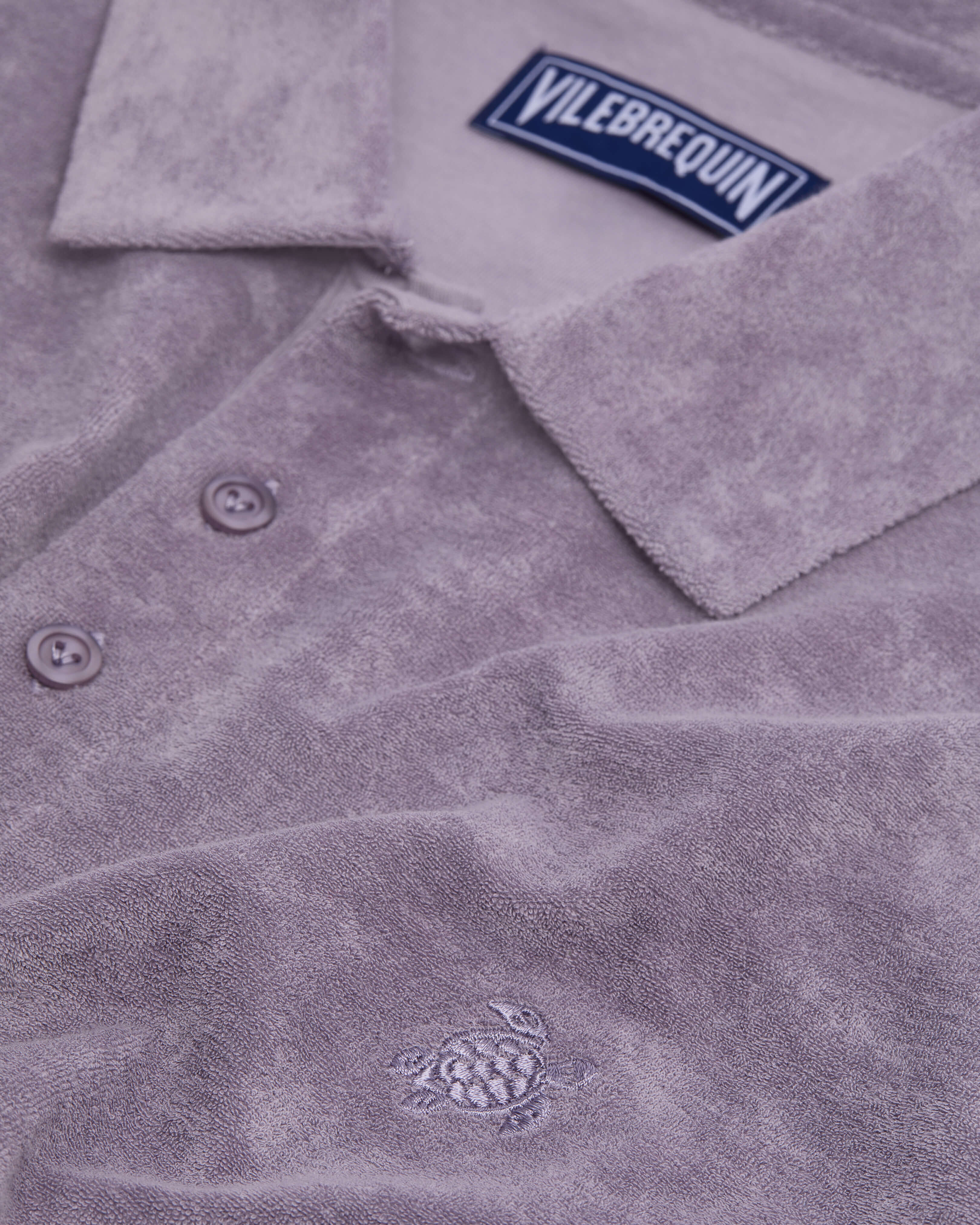 Solid Frottee-Polohemd für Herren OURAGAN supp4 view