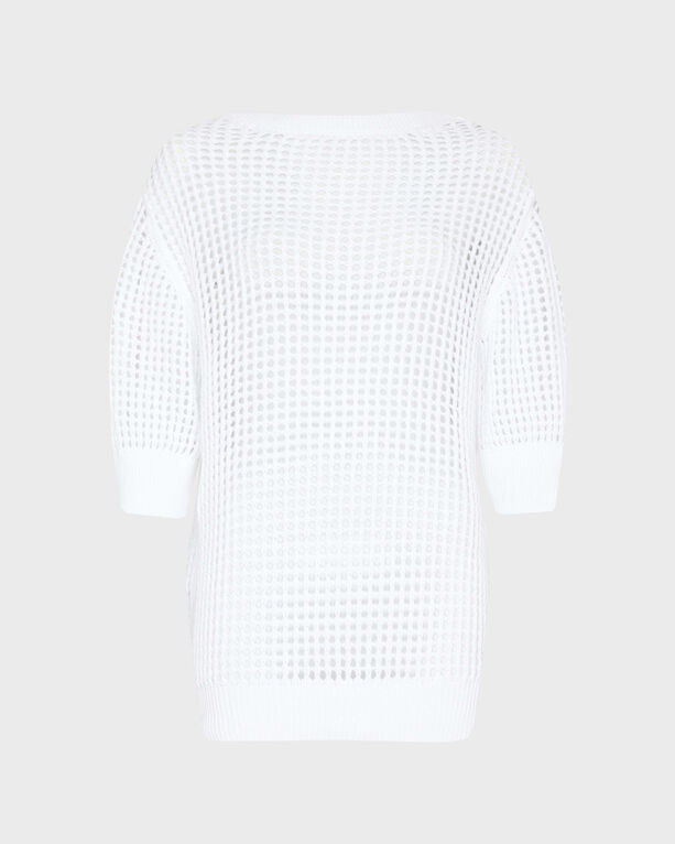Vilebrequin - Solid Häkelpullover Für Damen - Pullover - Linh - Weiss - Größe XL
