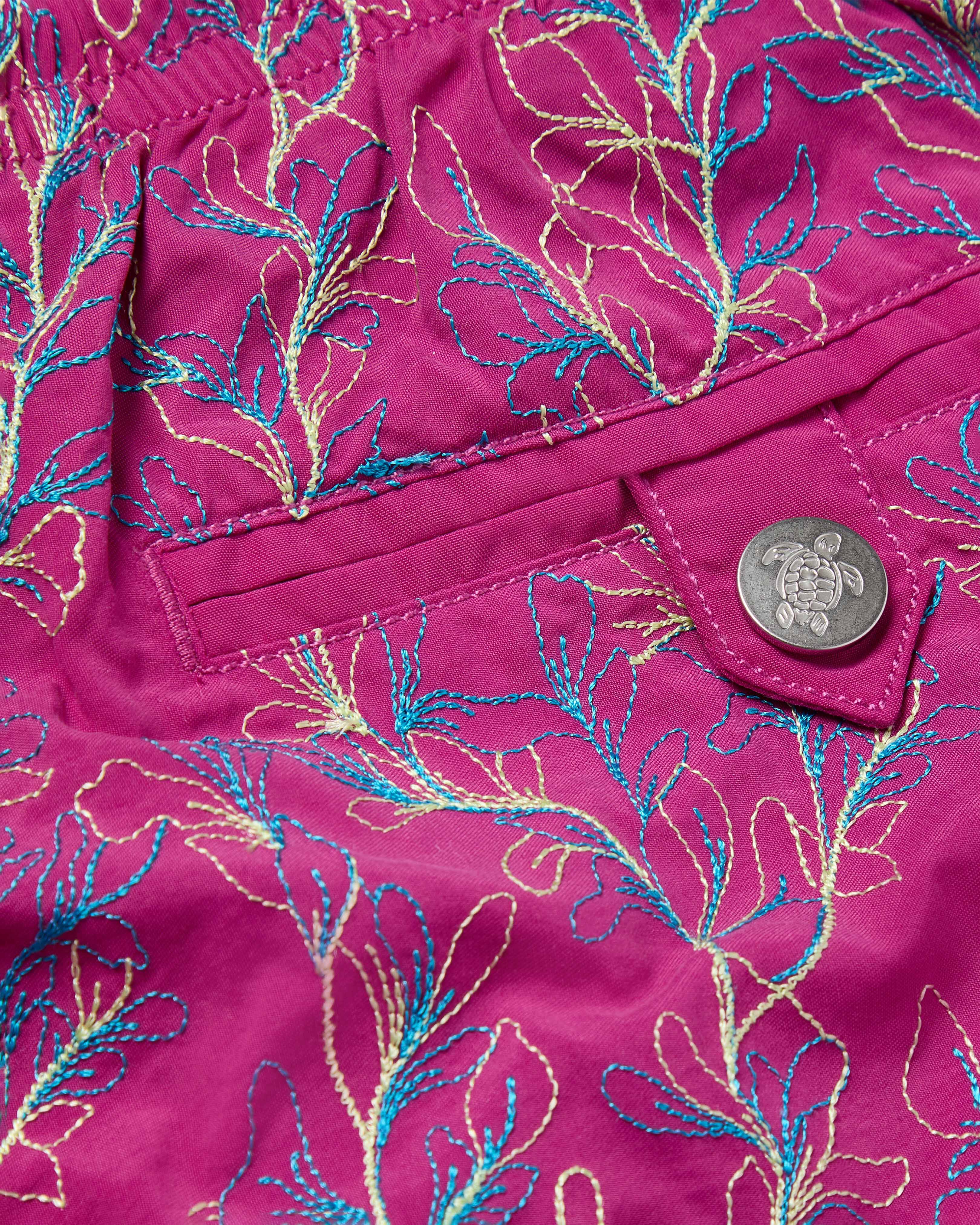 Men Embroidered Swim Shorts X-Ray Seaweed - Limited Edition PORPORA supp1 view