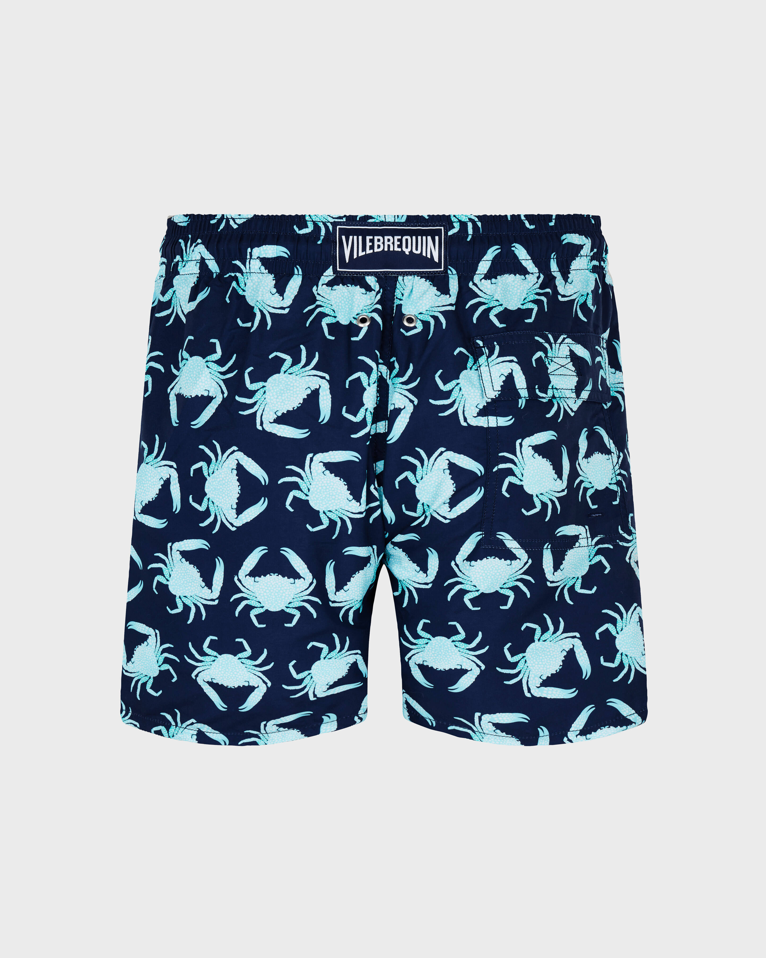 Bañador con estampado Only Crabs ! para hombre AZUL MARINO back view