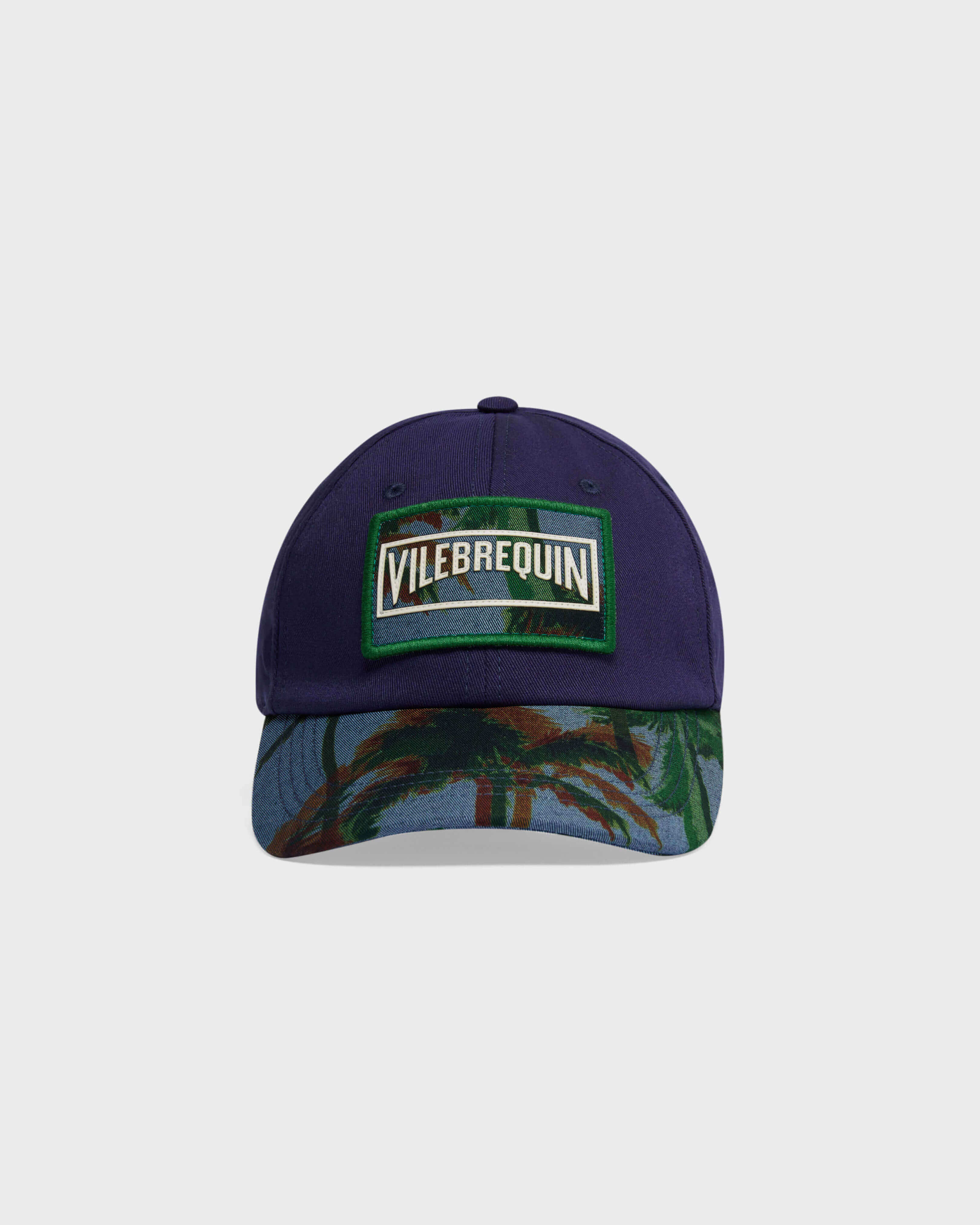 Men Denim Cap Palm offspring MARRAKECH front view
