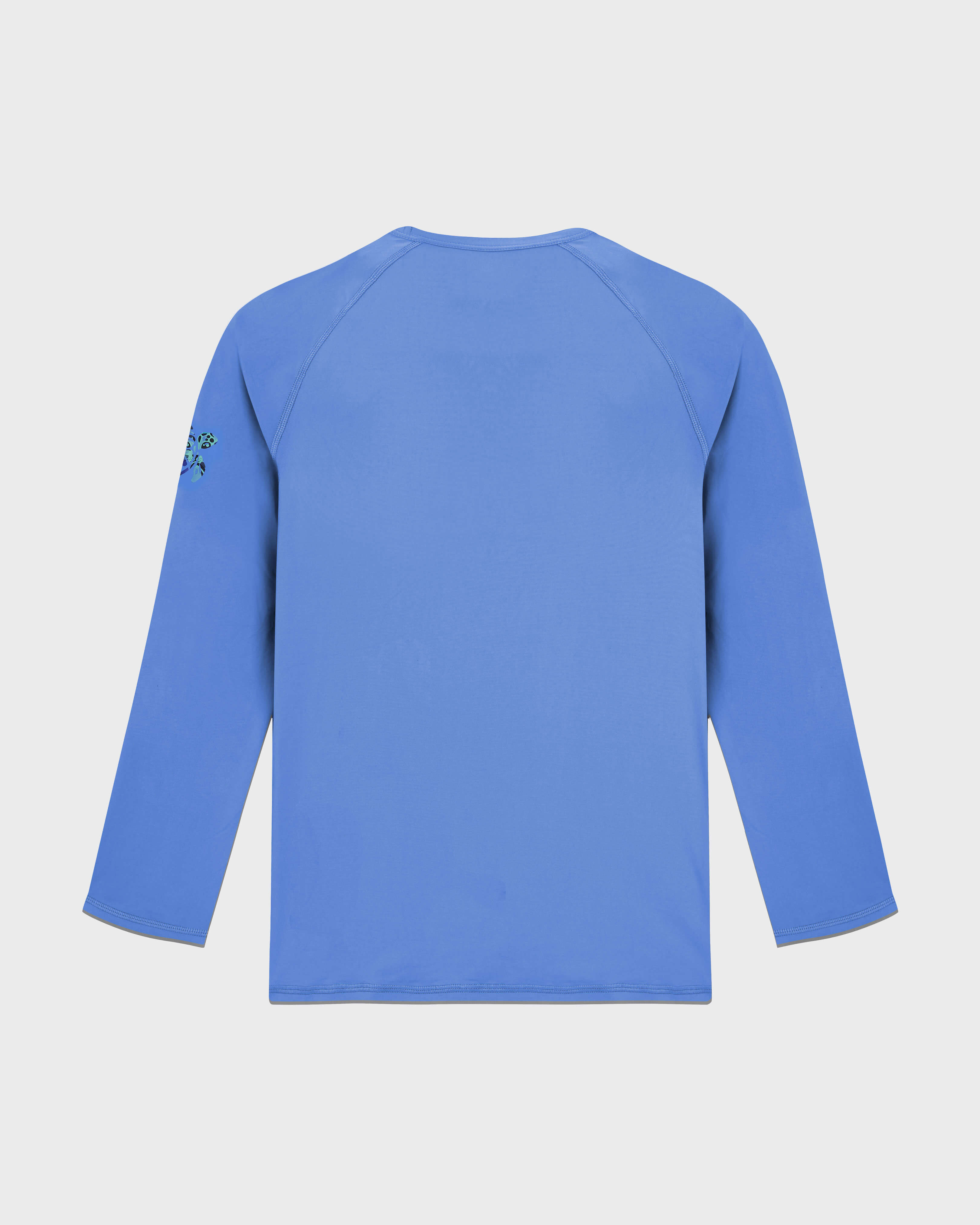 Men UV Protection Long Sleeves Rashguard Turtle TRINIDAD back view