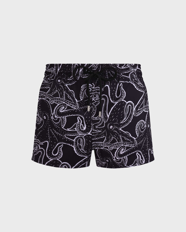 Vilebrequin - Men Short Swim Shorts Poulpes - Swimwear - Manta - Black - Size L