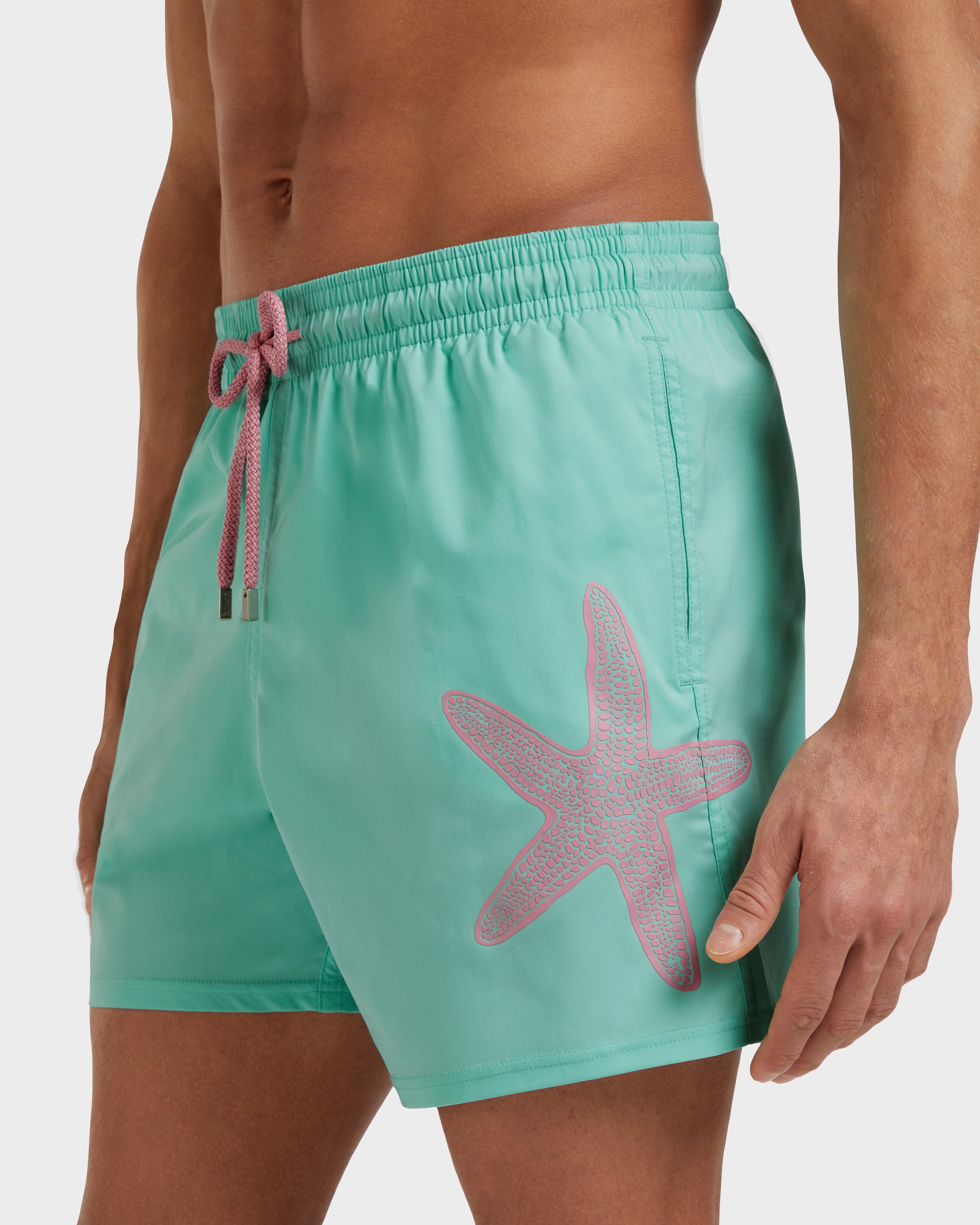 Men Stretch Short Swim Shorts Placed Starlette CARIBBEAN supp2 view