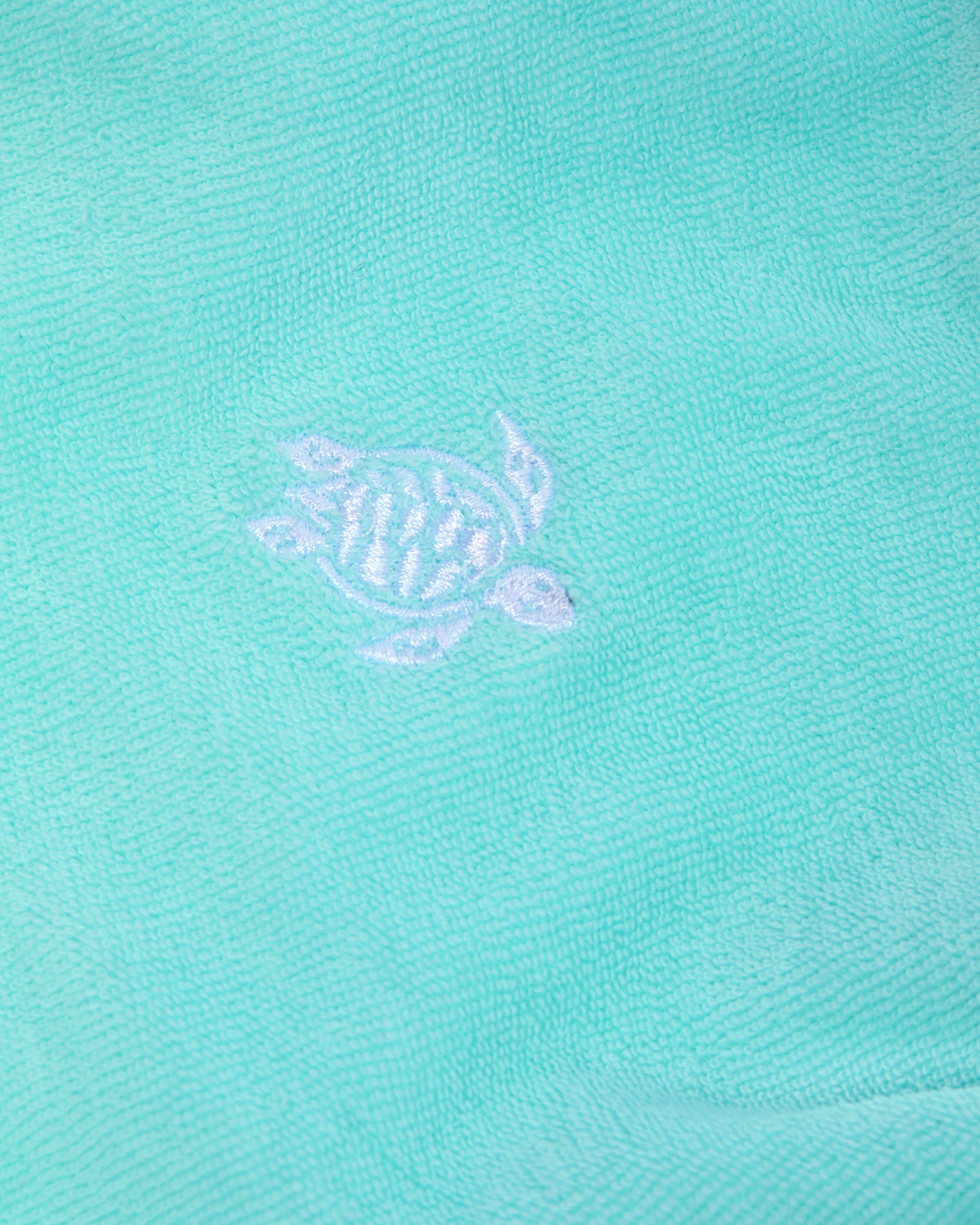 Camiseta de tejido terry con tortuga bordada para niños OXYGENE look1 view