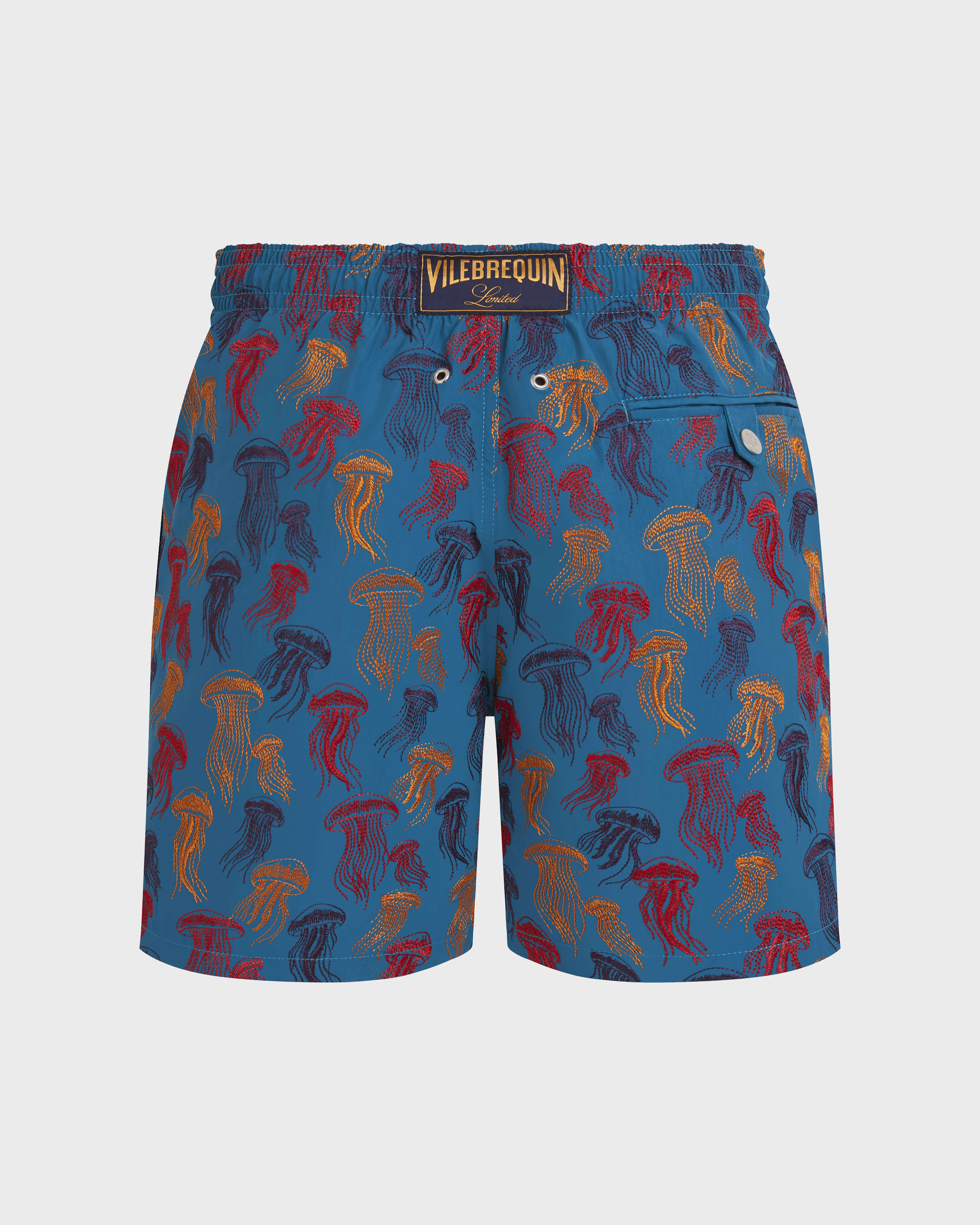 Pantaloncini mare uomo ricamati X-Ray Seaweed - Edizione limitata COIN COIN back view