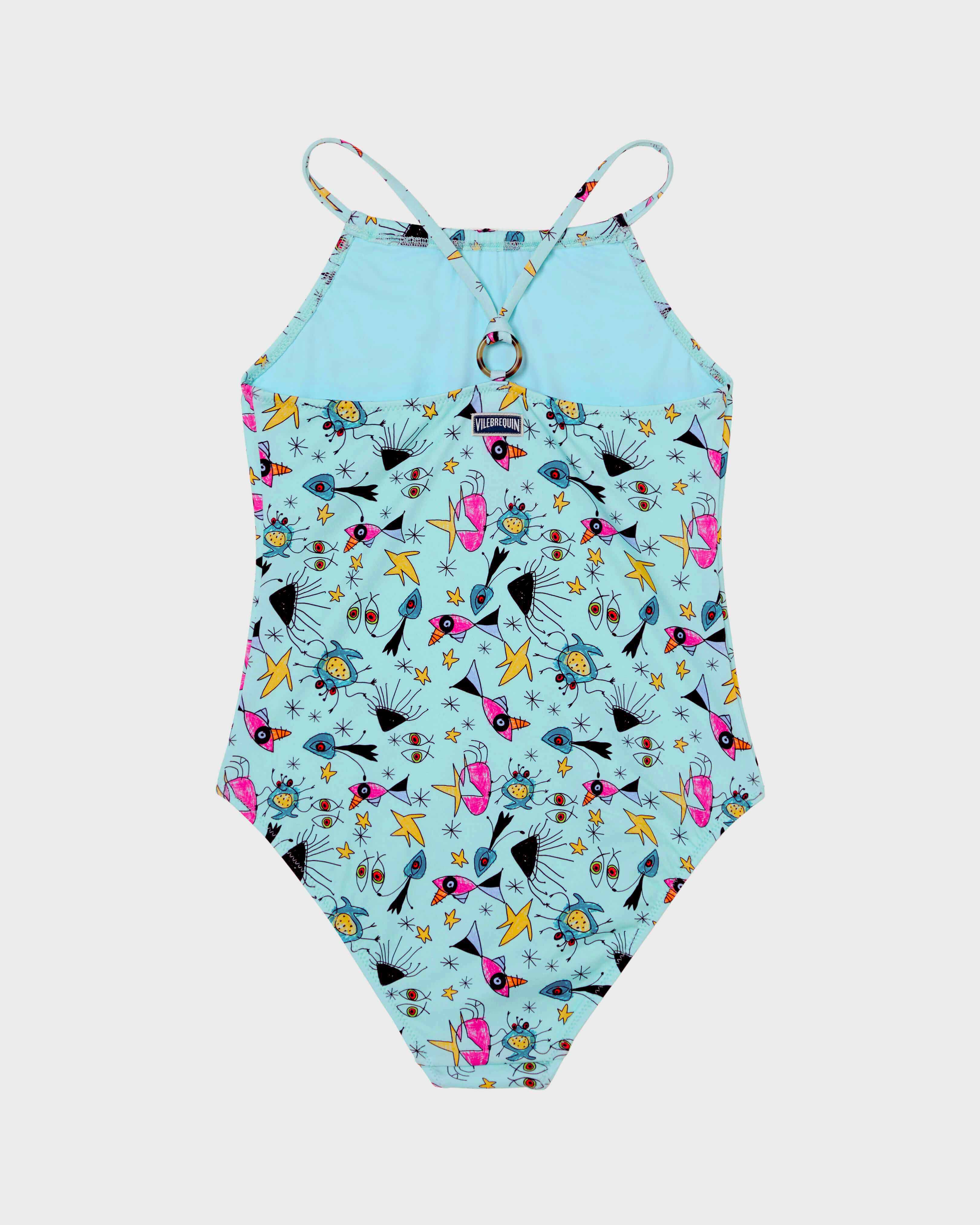 Maillot de bain une pièce fille Aquatic Carnival OXYGENE back view