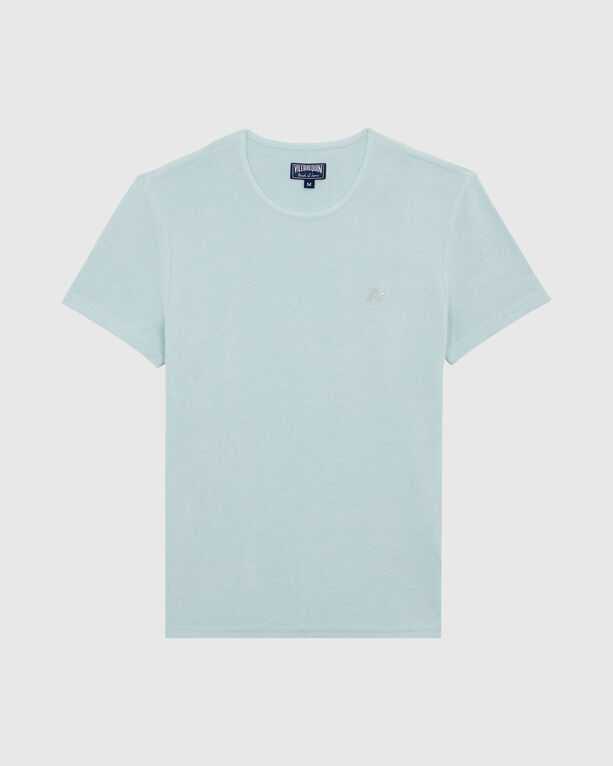 Vilebrequin - Terry T-shirt Solid - Tee Shirt - Tiramisu - Blue - Size M