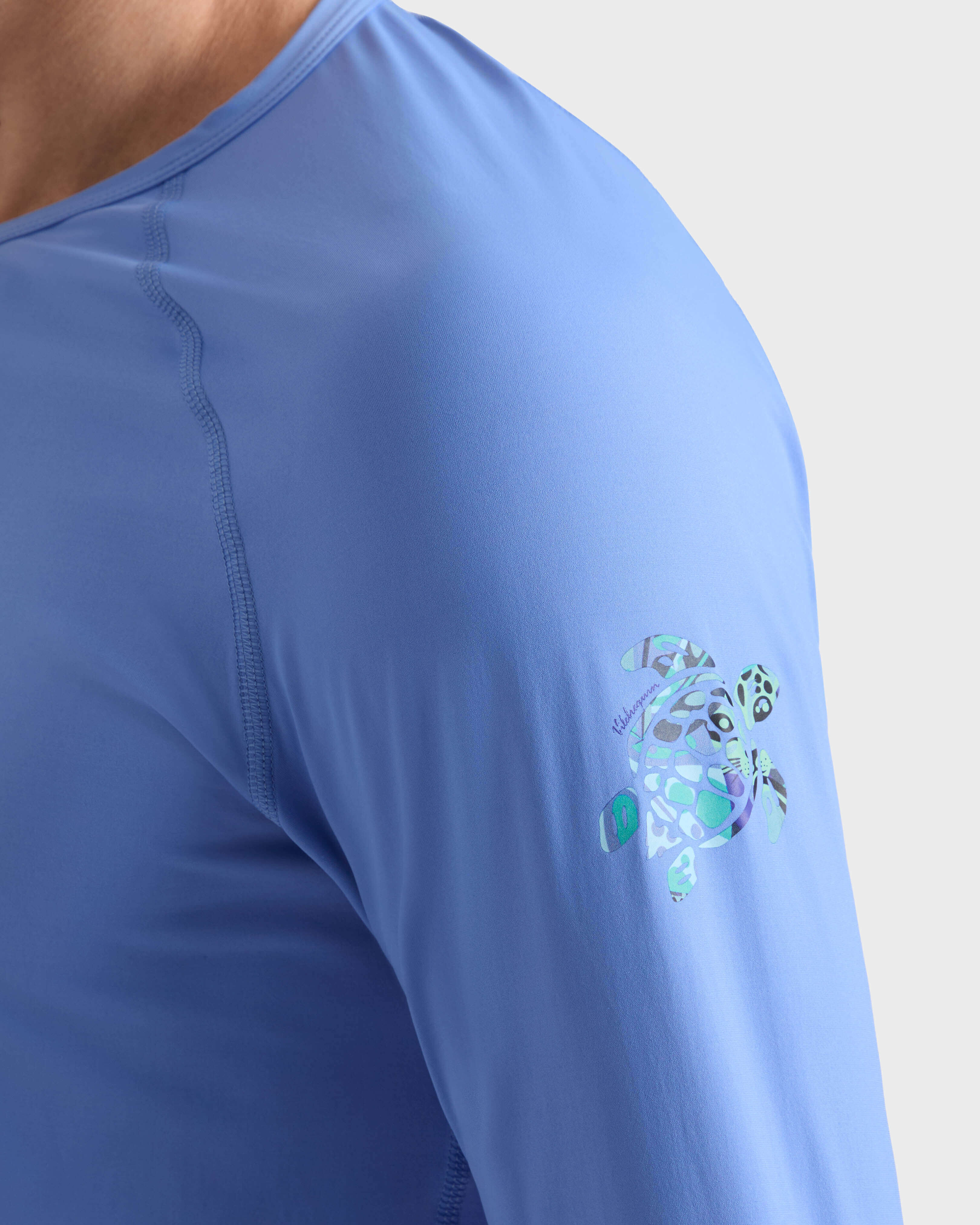 Langärmeliger Turtle Rashguard mit UV-Schutz für Herren TRINIDAD supp1 view