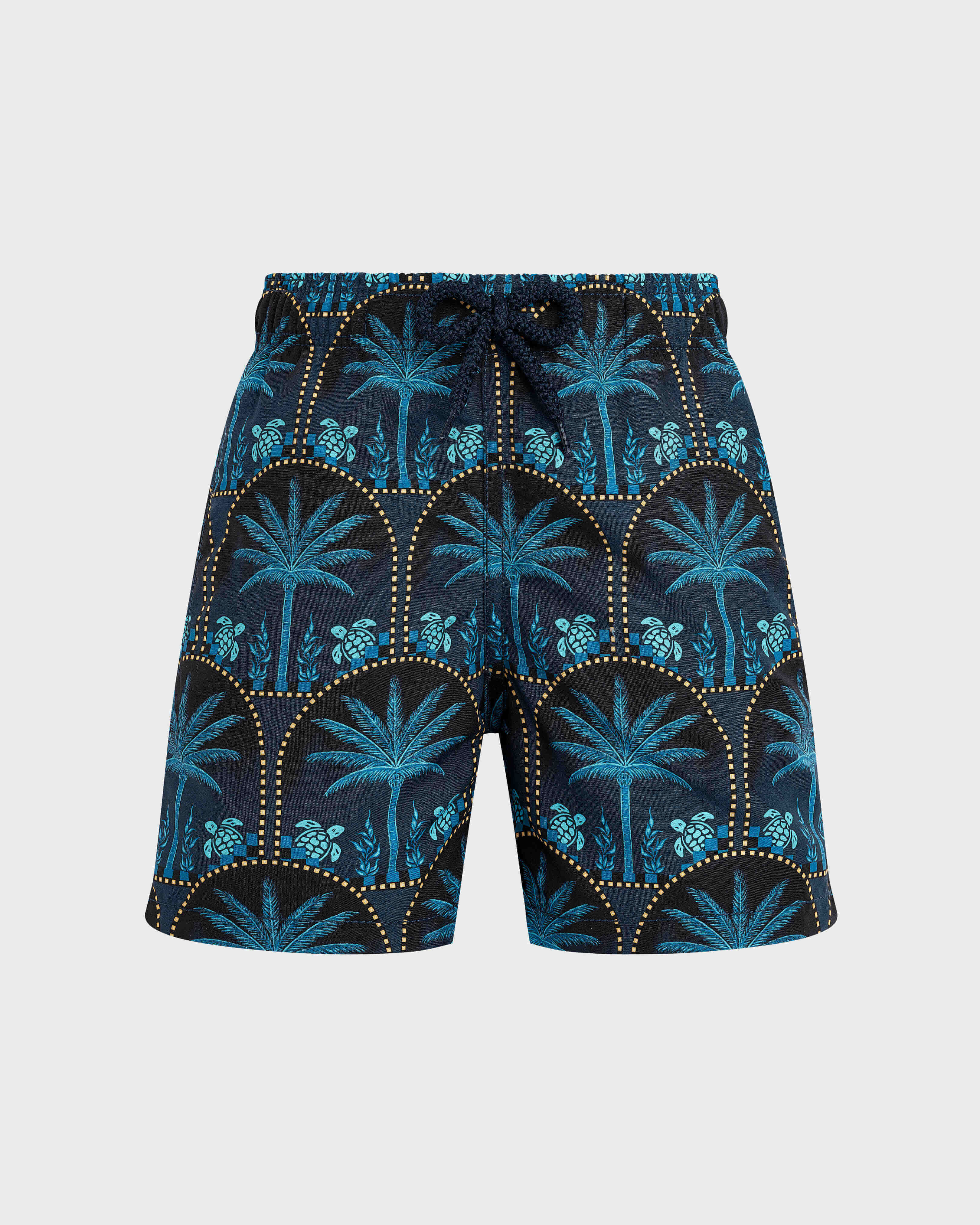 Maillot de bain garçon - Vilebrequin x Abu Dhabi GOA front view