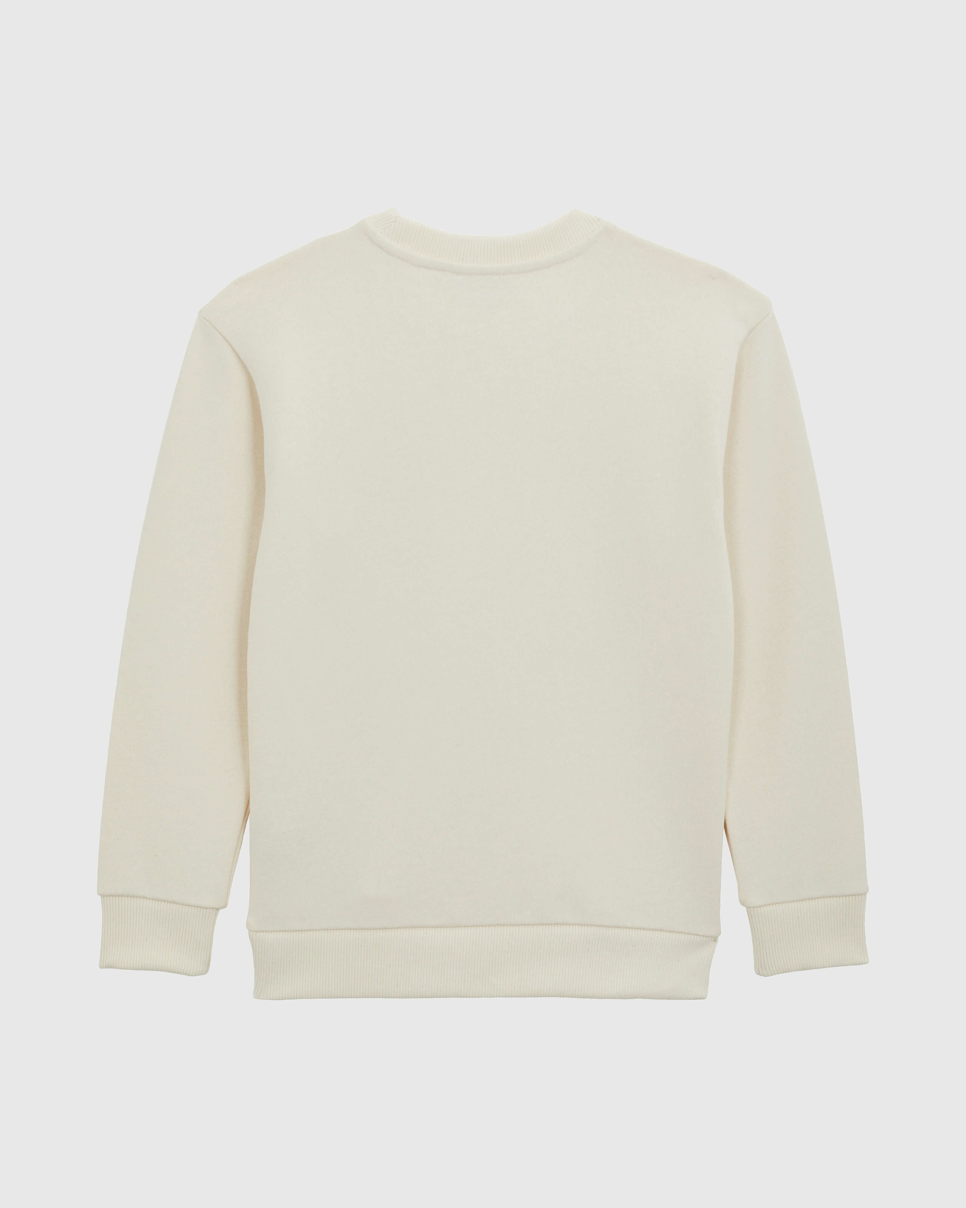 Kids Crewneck Sweatshirt Family Weekend OFF WHITE back view