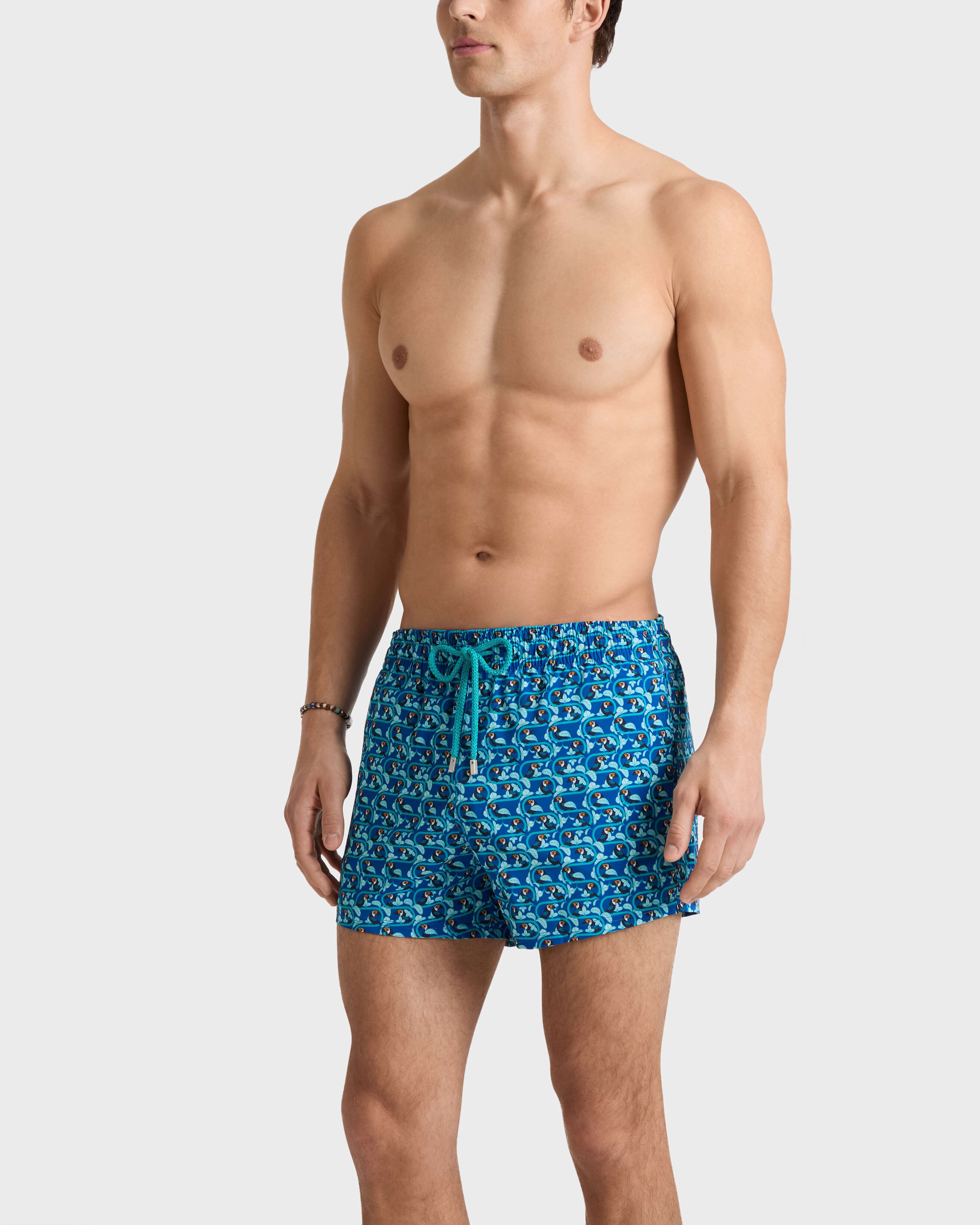 Men Short Swim Shorts Toucana PALACE frontworn view