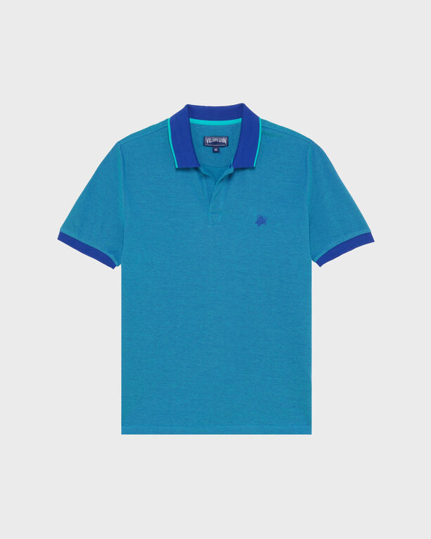 Vilebrequin - Men Cotton Polo Shirt Solid - Polo - Palan - Blue - Size XXXL
