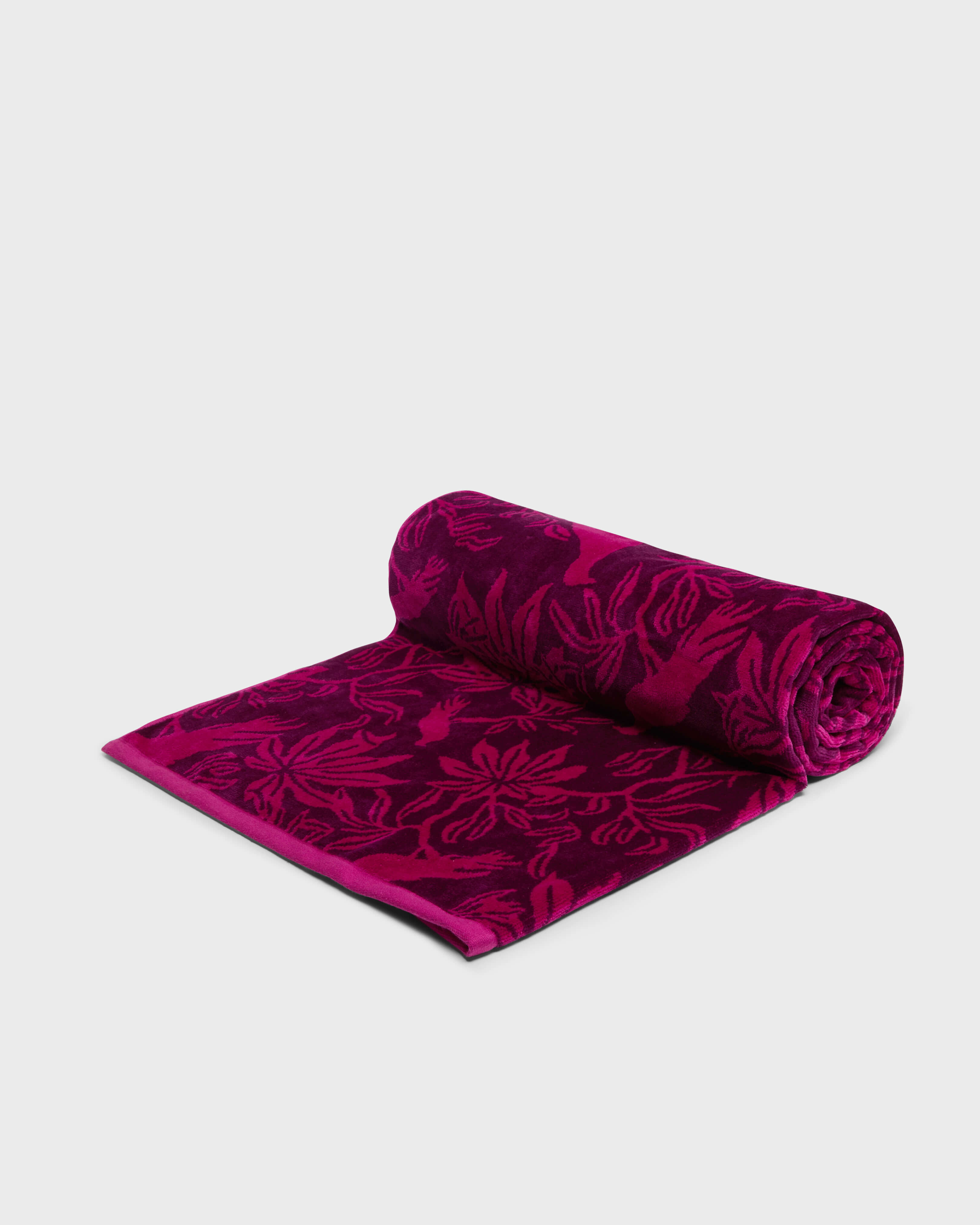 Strandtuch aus Bio-Baumwolle mit Jacquard-Vögeln für Herren KERALA supp4 view