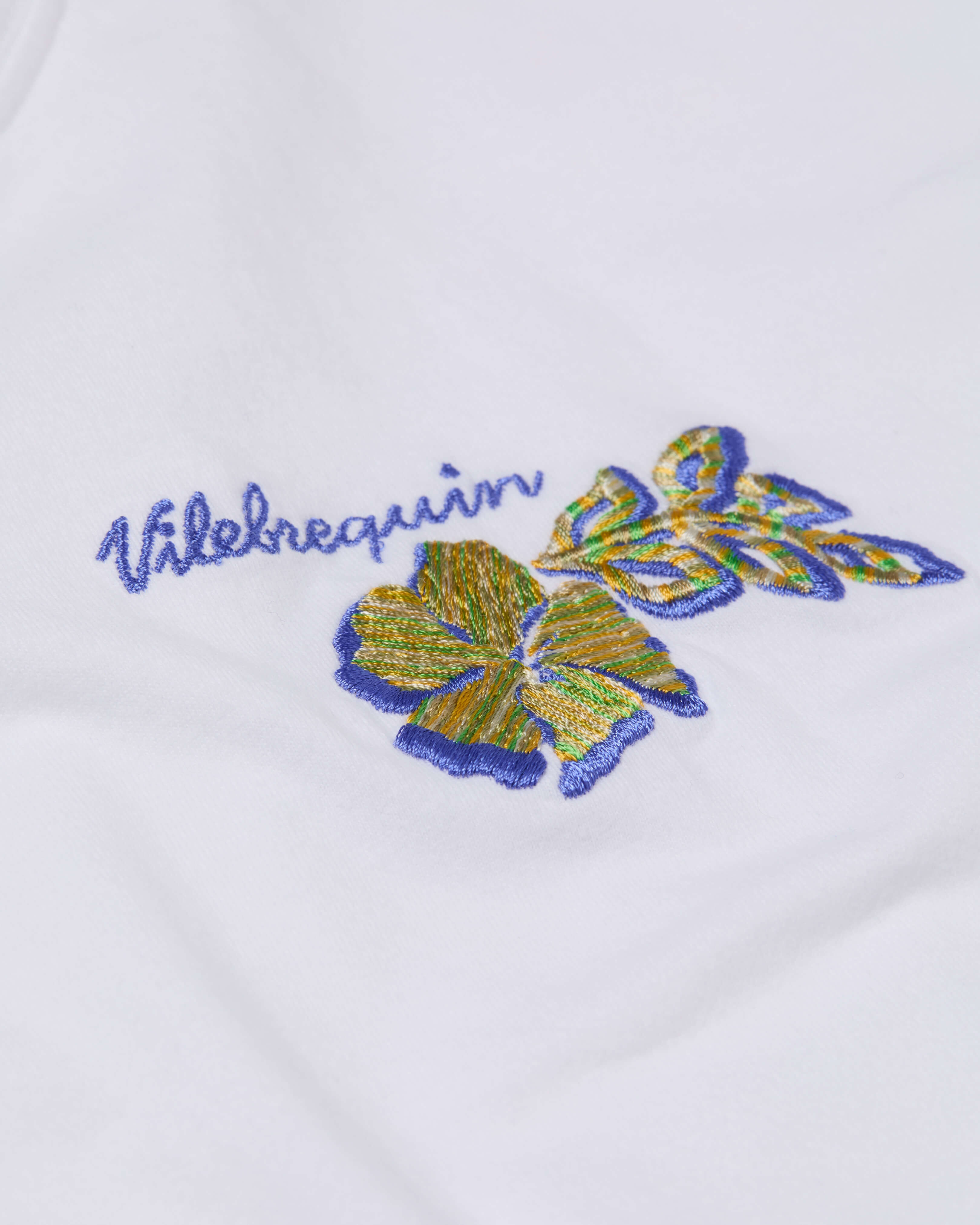 Kids Organic Cotton Oversize T-shirt Frangipanier BLANCO look1 view