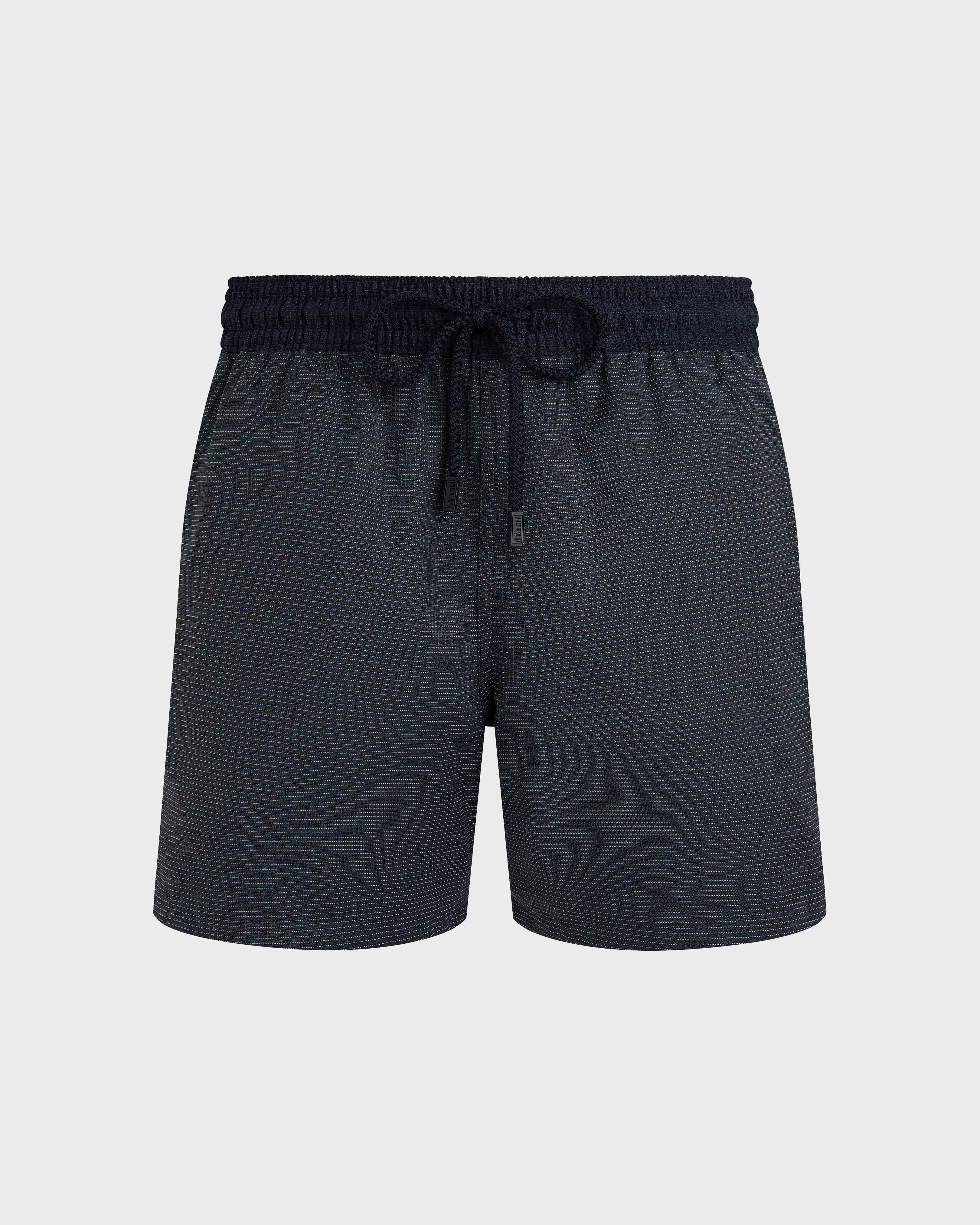 Men Wool Swim Shorts Micro Carreaux Tailoring MARRAKECH front view