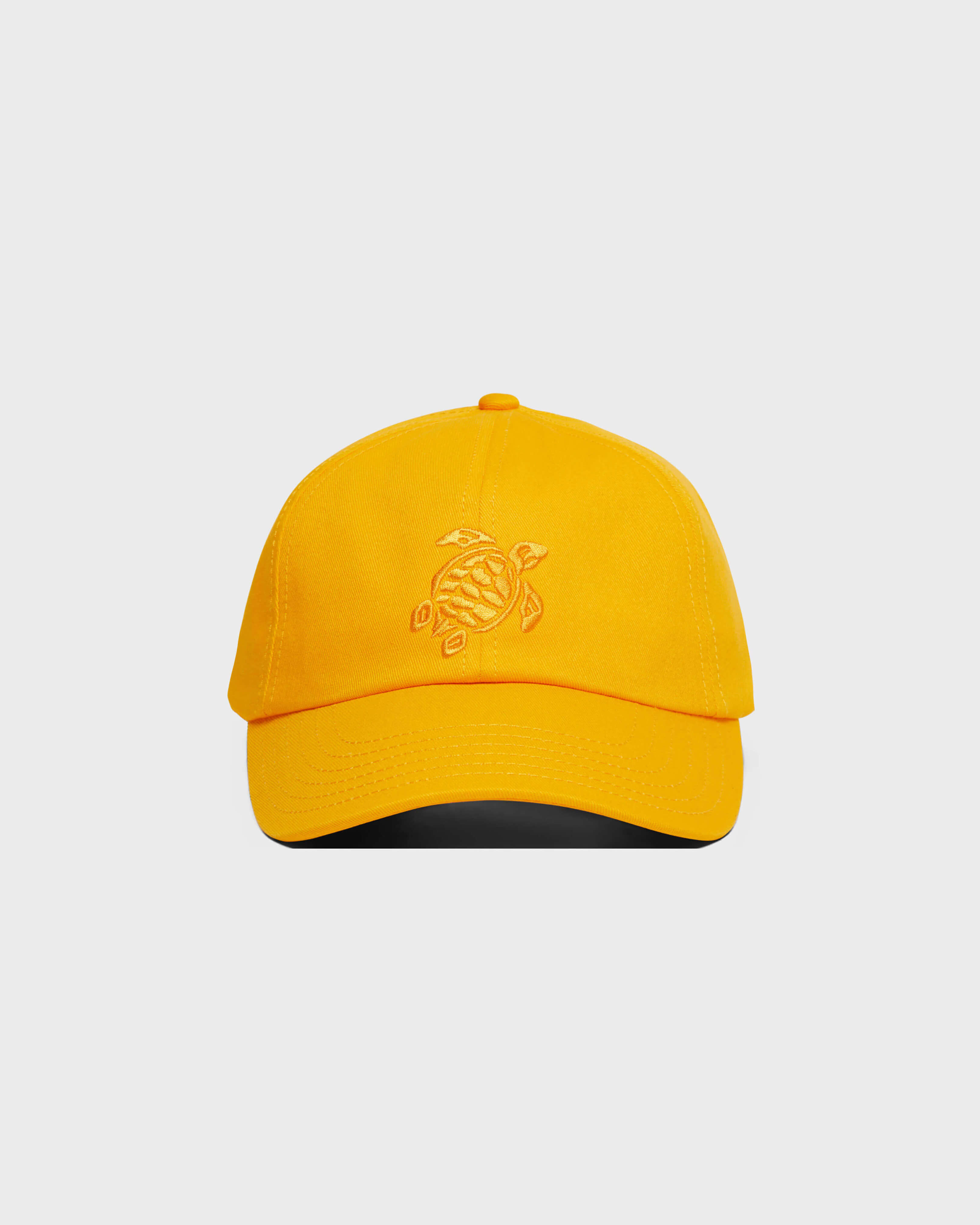 Solid Cap Turtle Embroidery MANGO front view