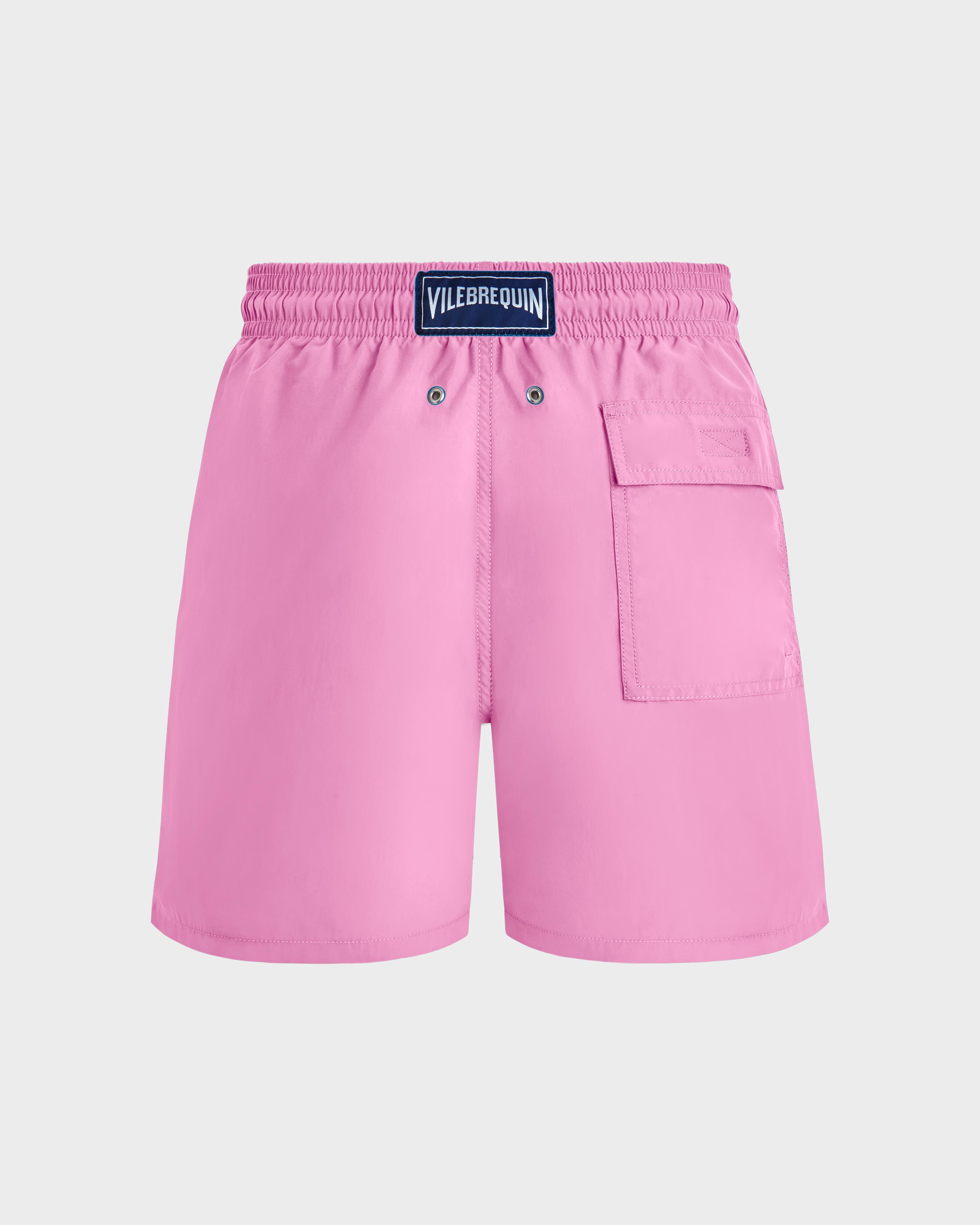 Men Swim Shorts Solid MARSHMALLOW back view