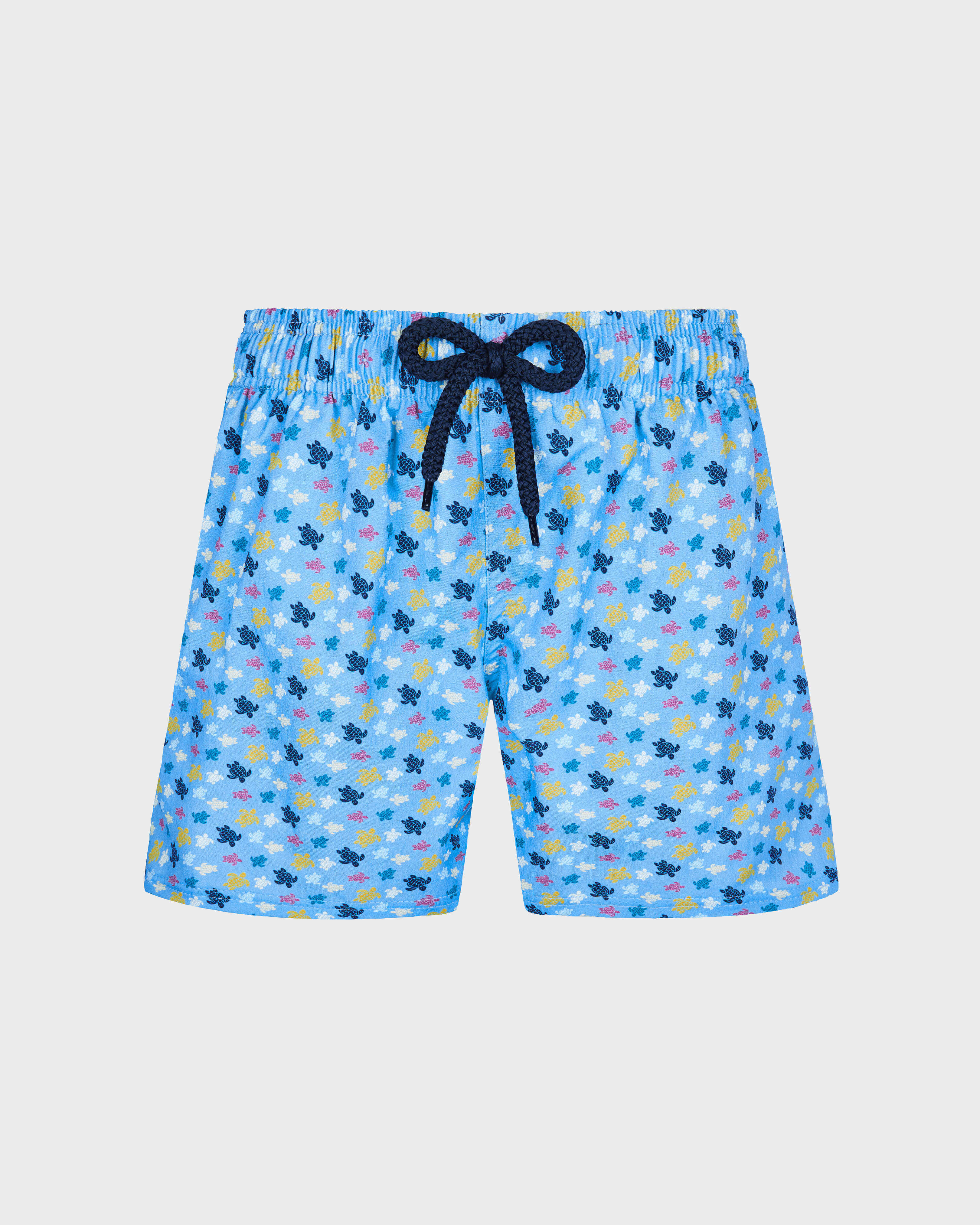 Micro Ronde Des Tortues Rainbow Stretch-Badeshorts für Jungen DIVINE front view