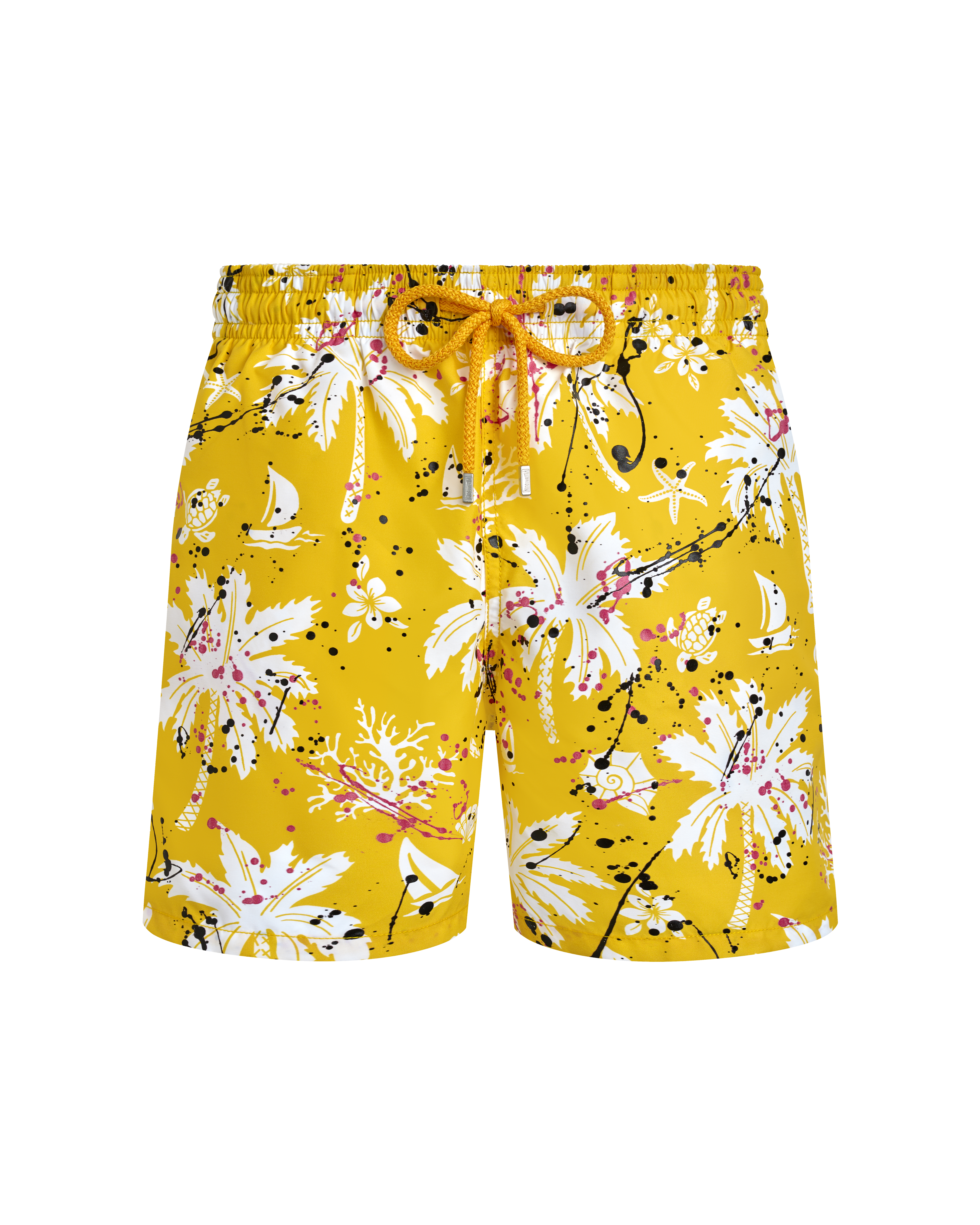 Men Swim Shorts Hawai Splash - VBQ x Palm Angels SUN front view
