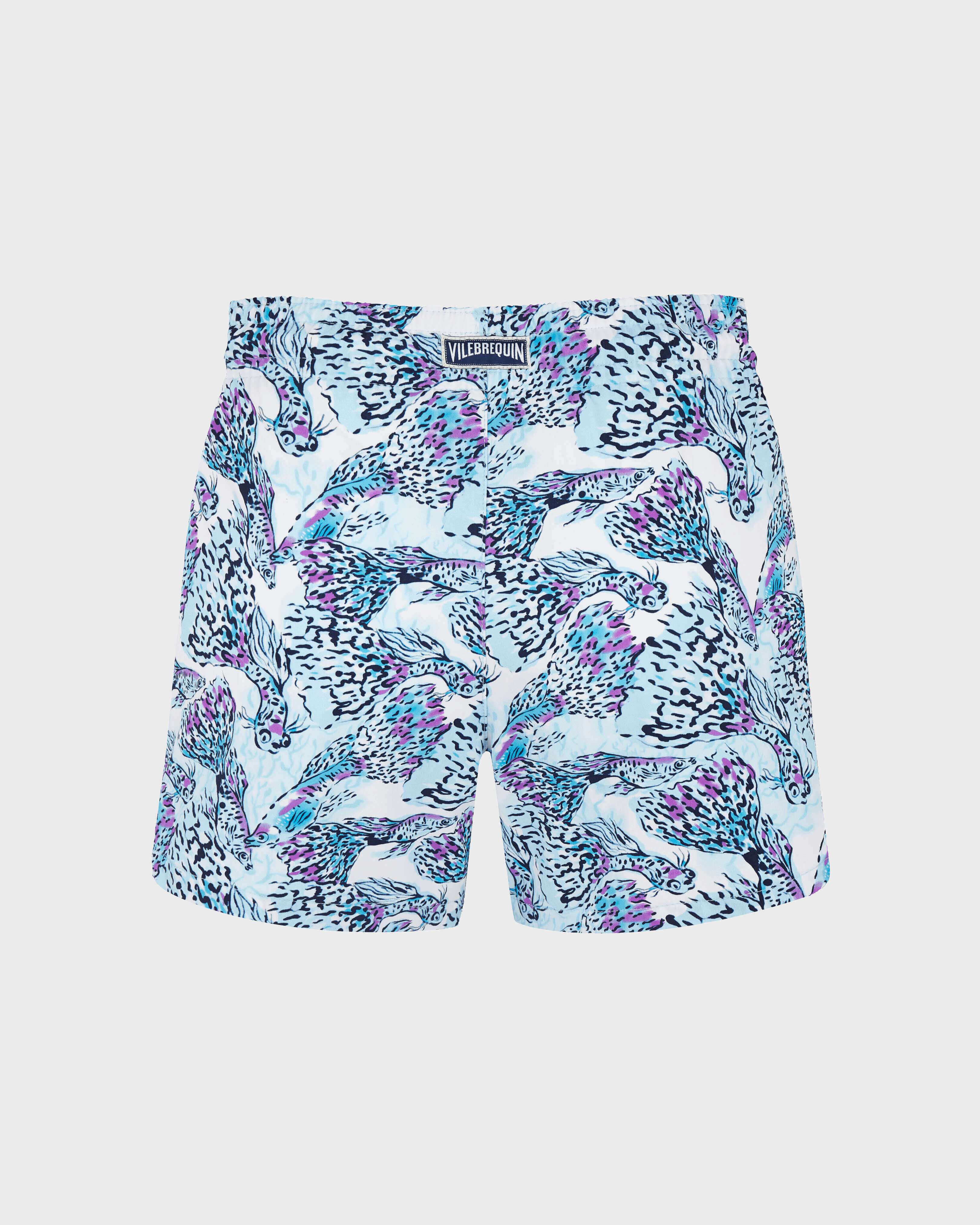 Isadora Fish Badeshorts für Damen WEISS back view