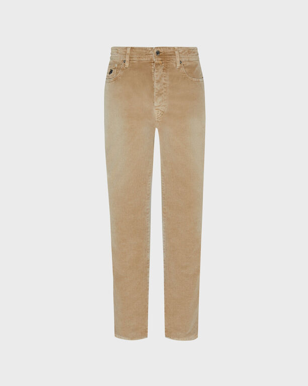 Vilebrequin - Pantalon En Velours Côtelé Vintage Effet Délavé 5 Poches Homme - Jean - Gbetta18 - Marron - Taille 40