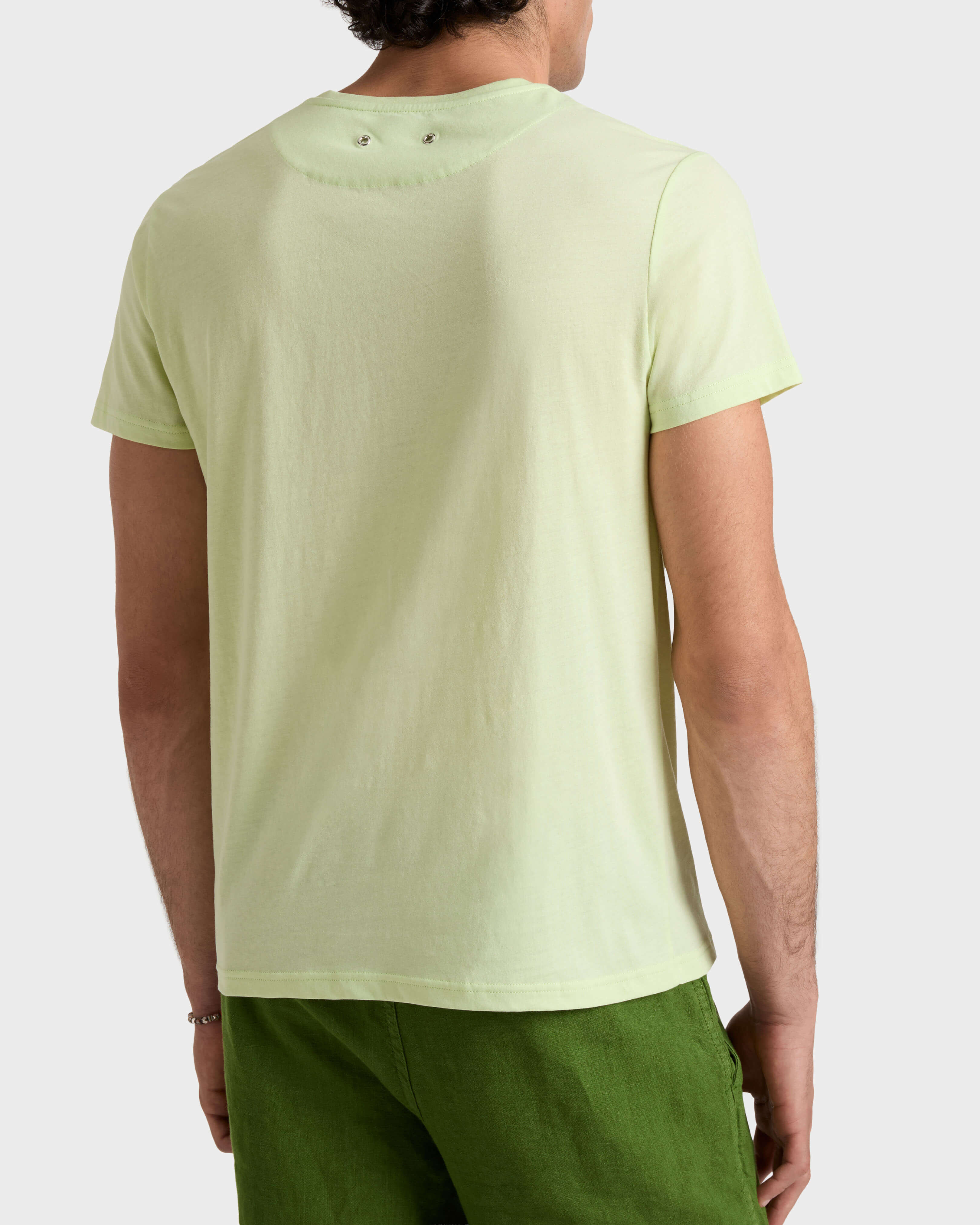 City T-Shirt aus Bio-Baumwolle für Herren MACAROON backworn view