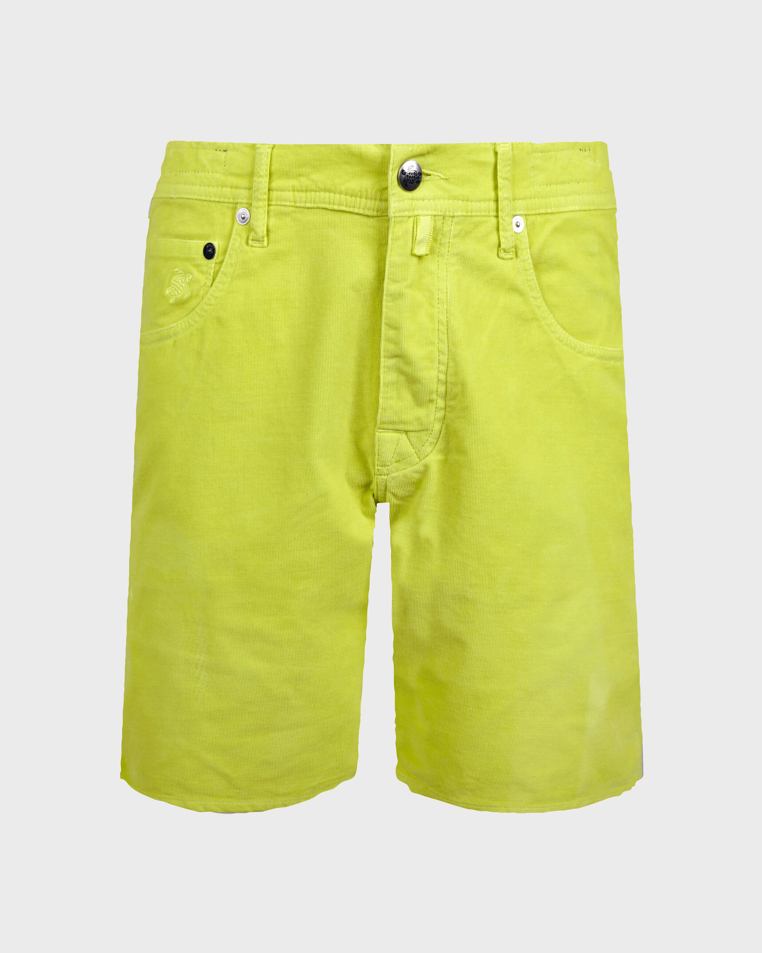 Bermudas de terciopelo con 5 bolsillos para hombre LIMONCILLO front view