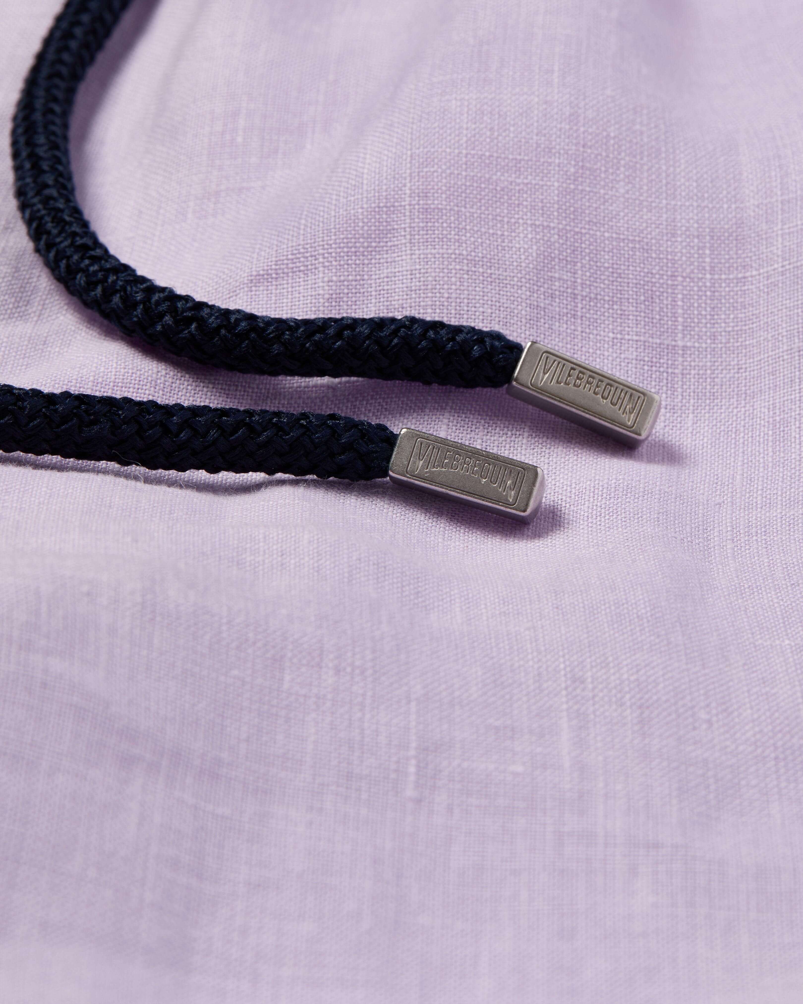 Maillot de bain en lin homme uni KUNZITE supp1 view