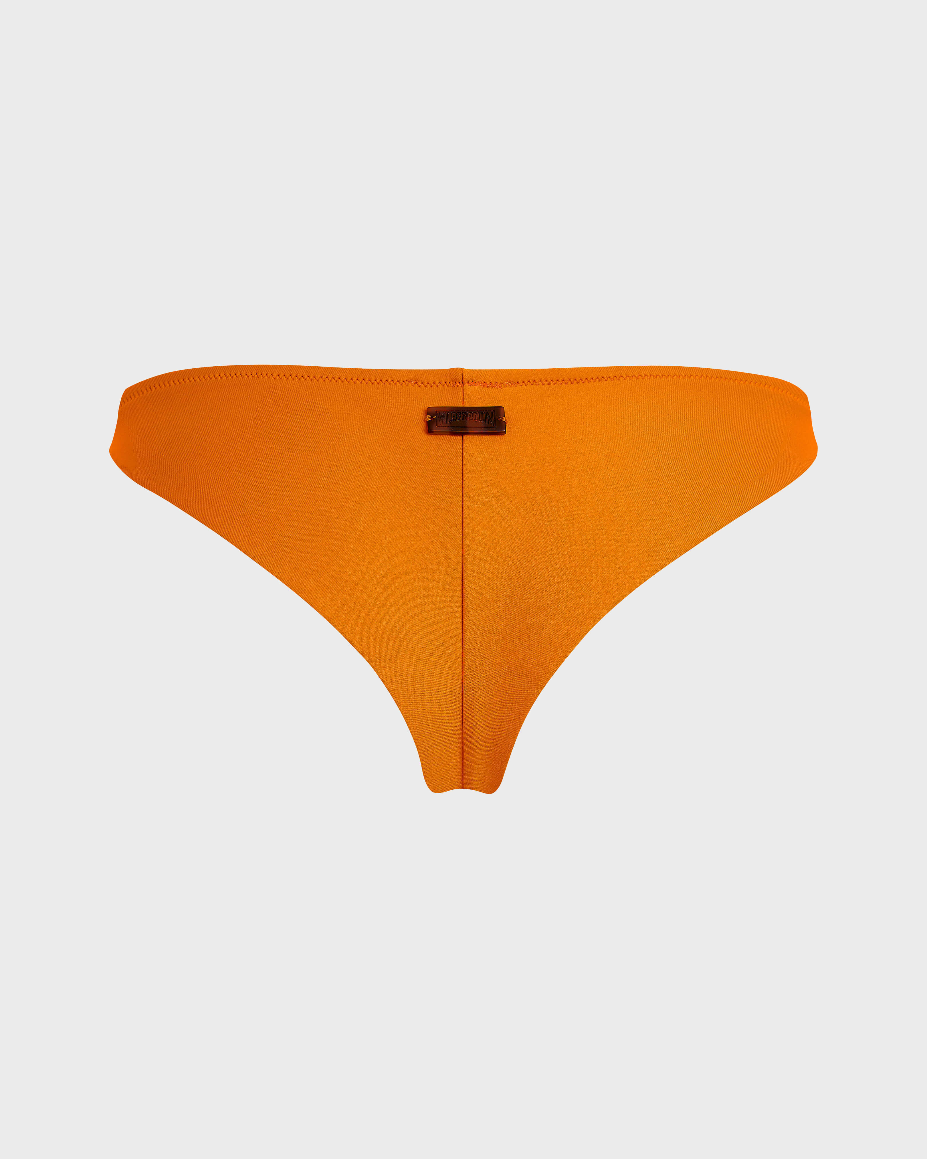 Women Tanga Bikini Bottom Solid VITAMIN back view