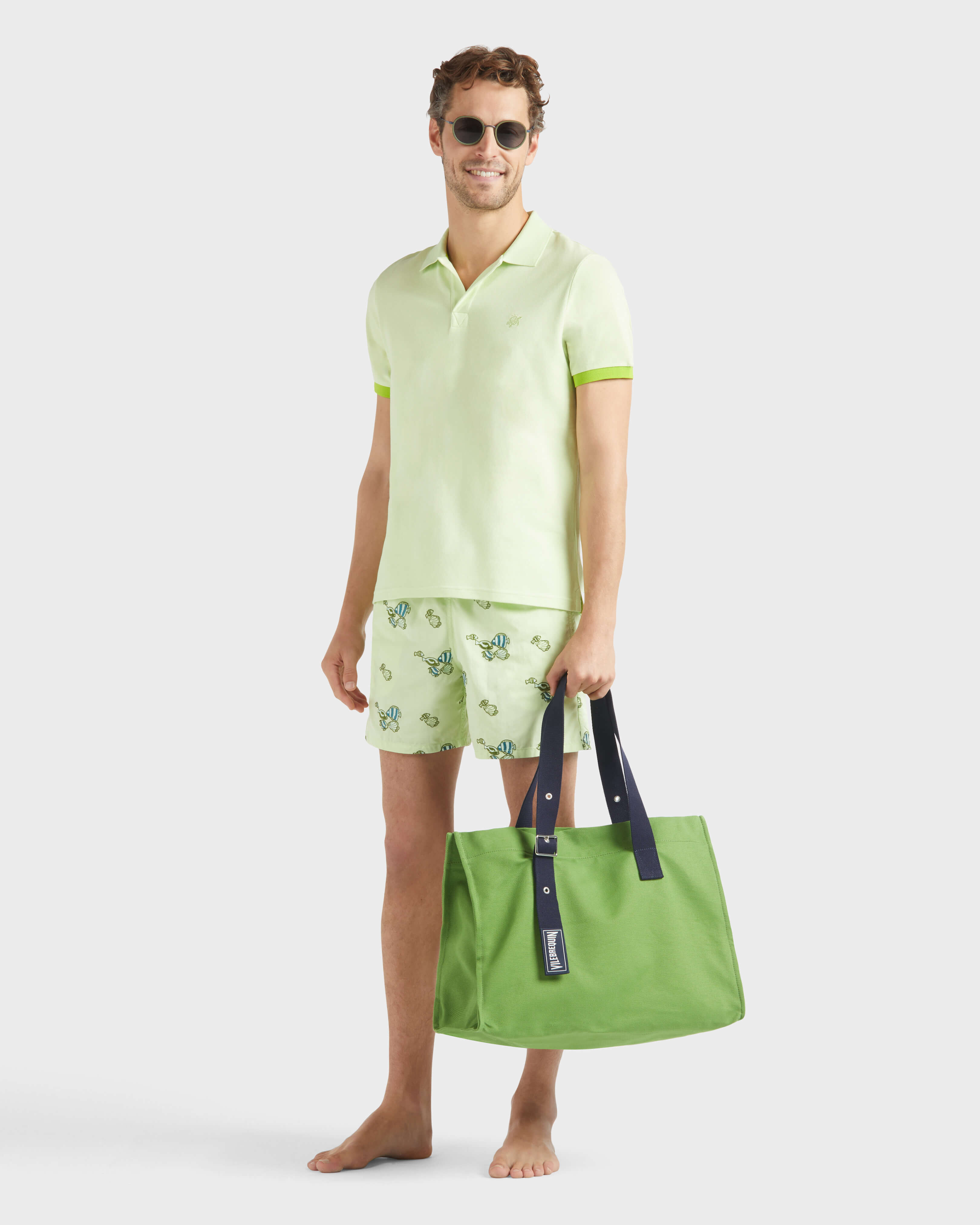 Solid Polohemd aus Baumwolle für Herren MACAROON supp1 view