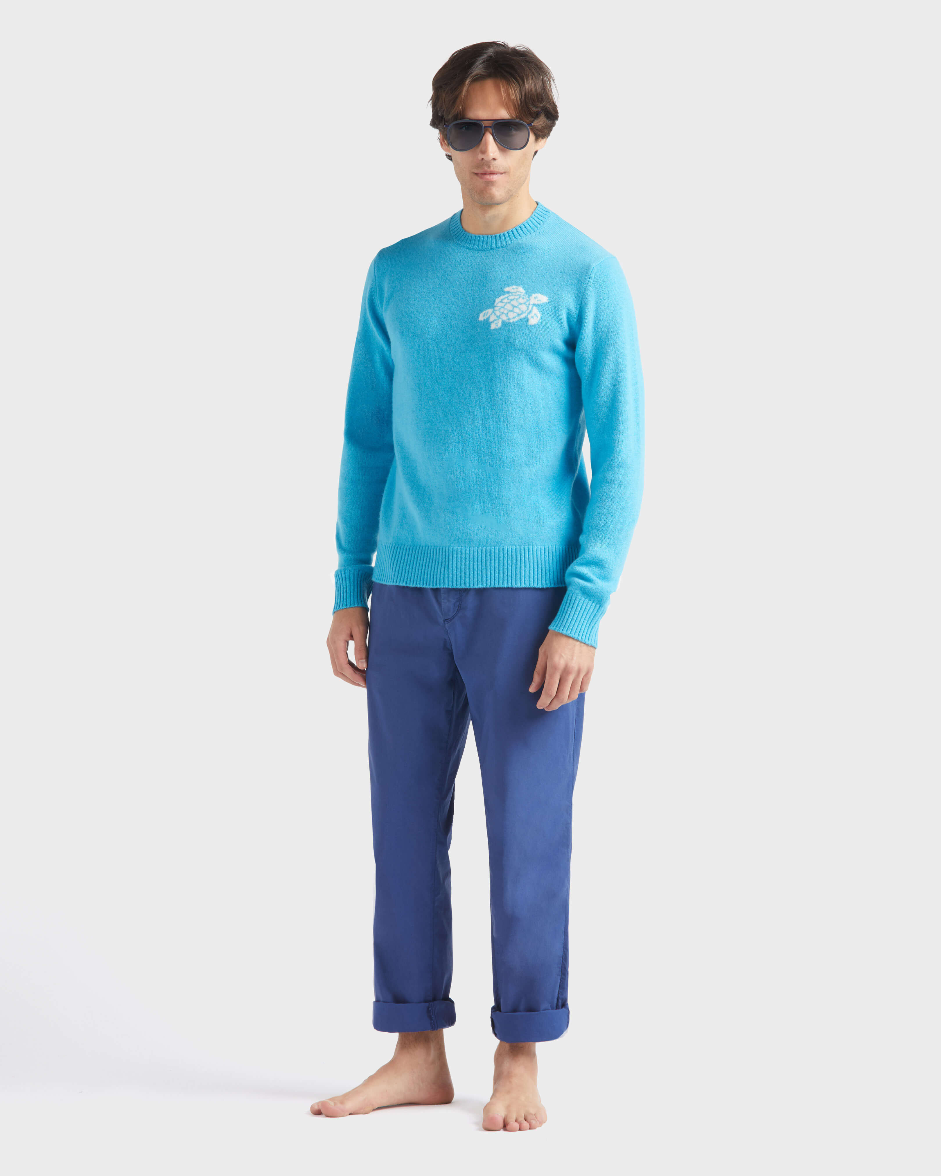 Men Tencel Popeline Jogger Pants OLTREMARE supp1 view