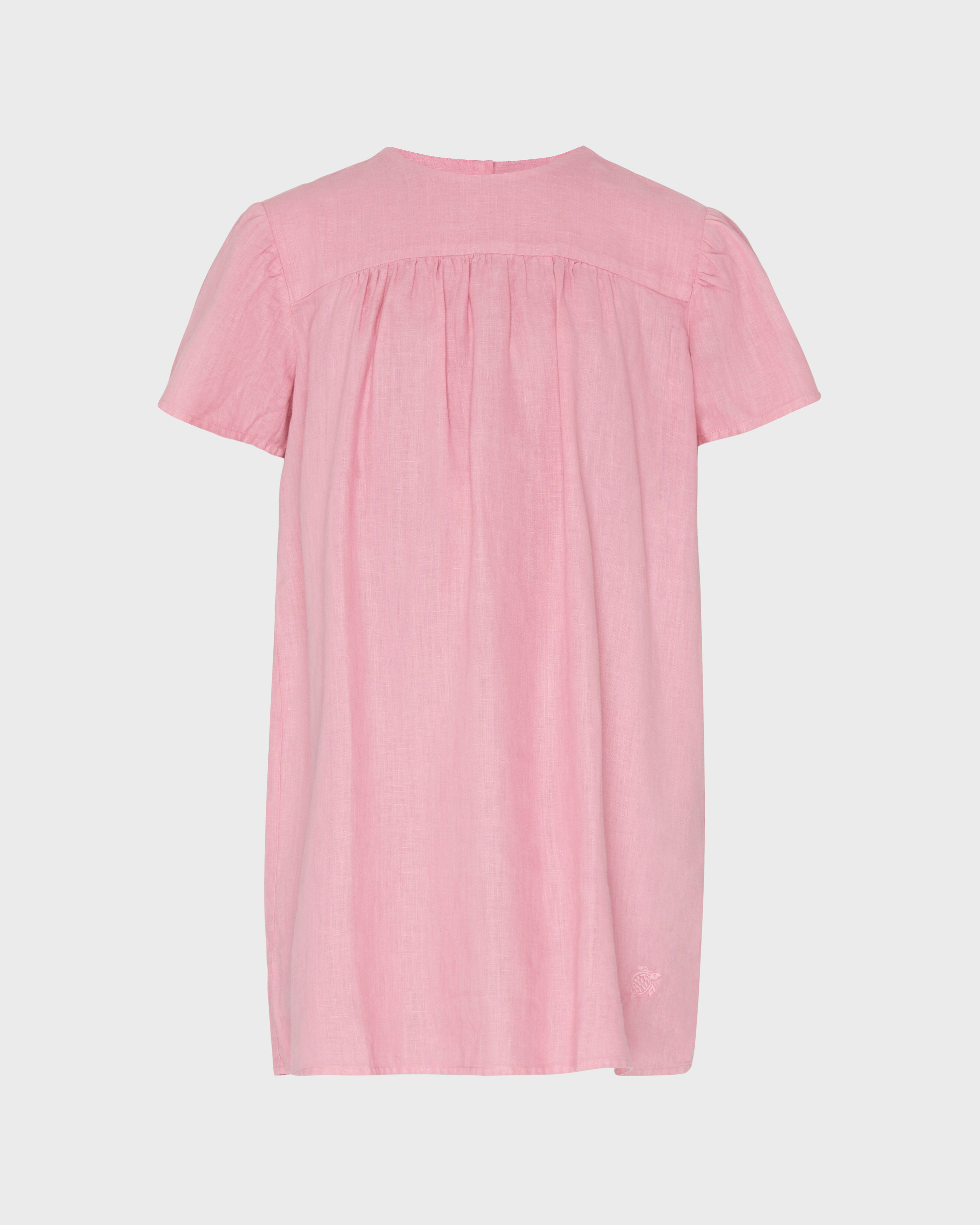 Vestido de lino para niña BOUDOIR front view