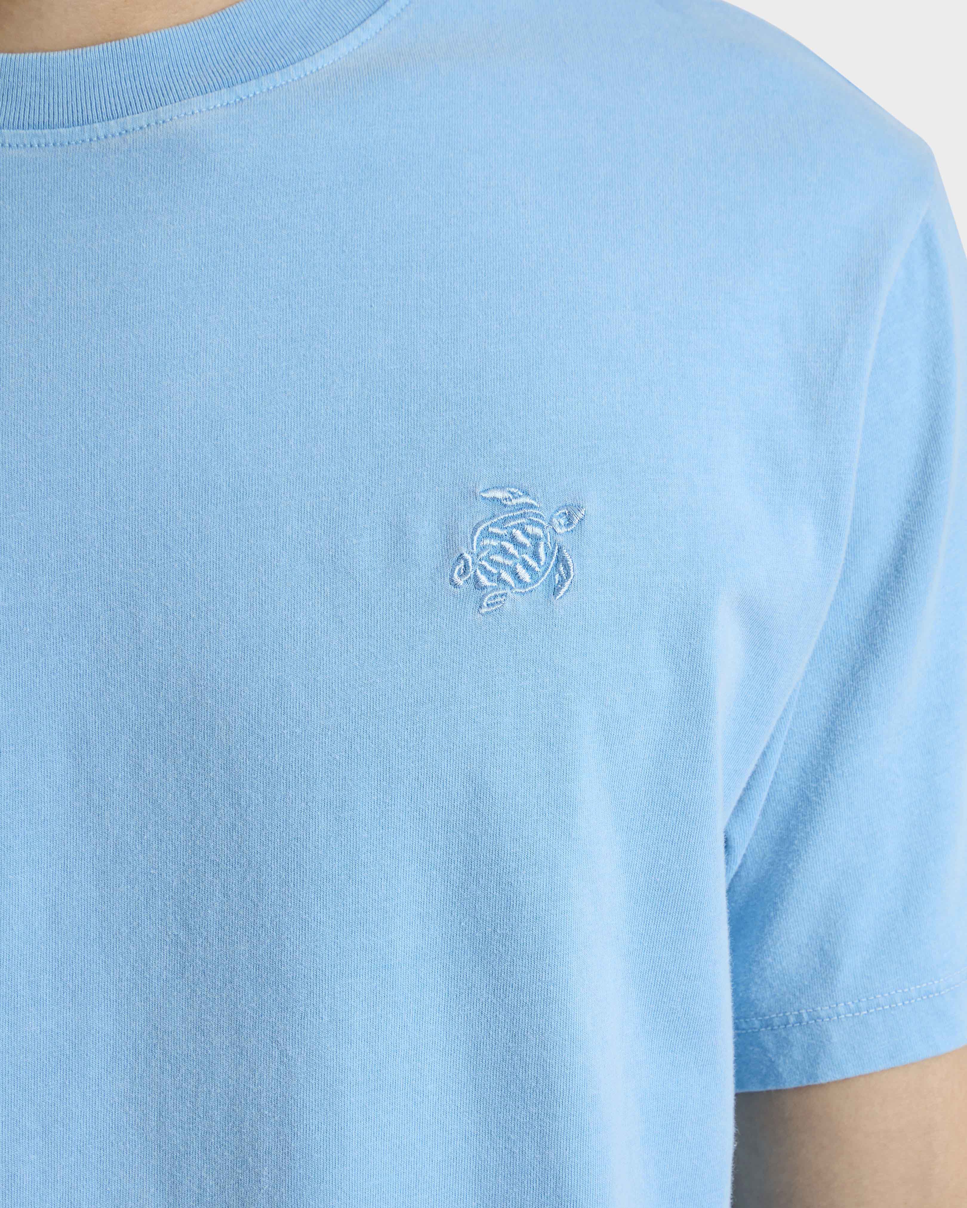 T-Shirt aus mineralgefärbter Baumwolle für Herren LARIMAR supp1 view