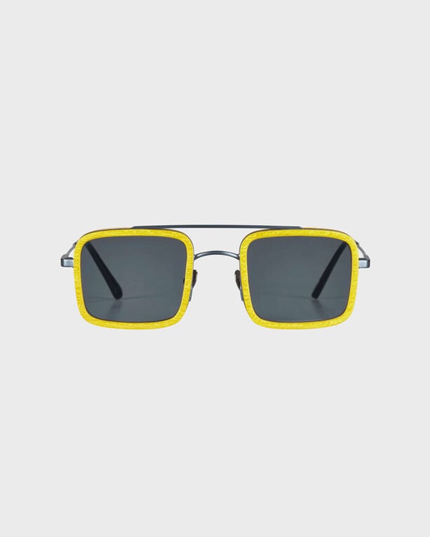 Vilebrequin - White Tulipwood Sonnenbrille Für Damen Und Herren – Vbq X Shelter - Sonnenbrille - Valentin - Gelb - Größe OSFA Vilebrequin - White Tulipwood Sonnenbrille Für Damen Und Herren – Vbq X Shelter - Sonnenbrille - Valentin - Gelb - Größe OSFA