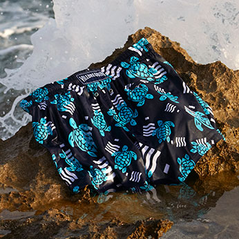 Vilebrequin men swimsuit in recycled plastic