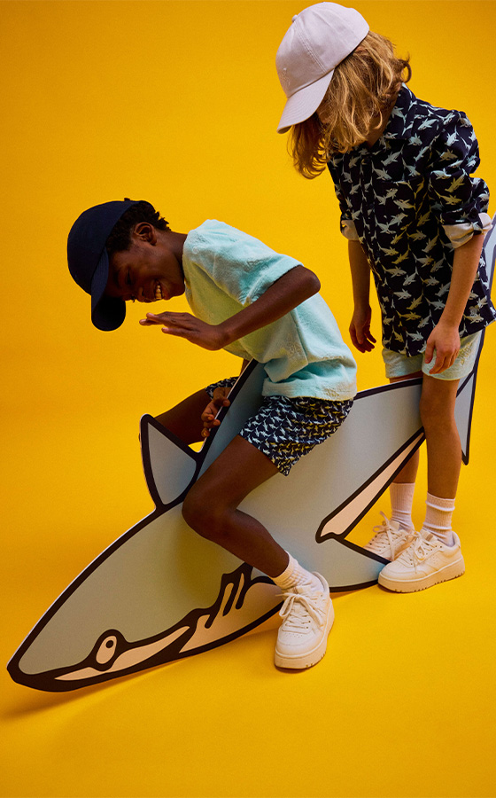 Kids Swim Trunks & Kids Summer Clothing - Vilebrequin St-Tropez