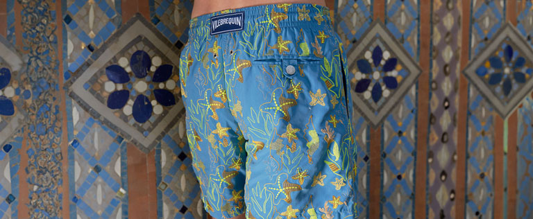 Gifts for men - embroidered swimwear